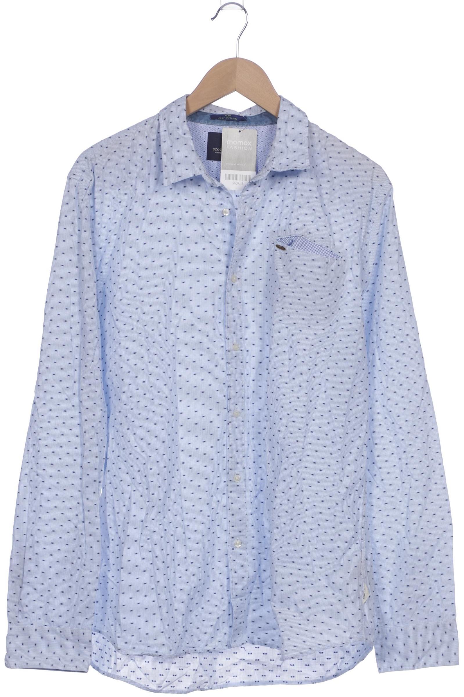 

Scotch & Soda Herren Hemd, hellblau, Gr. 56