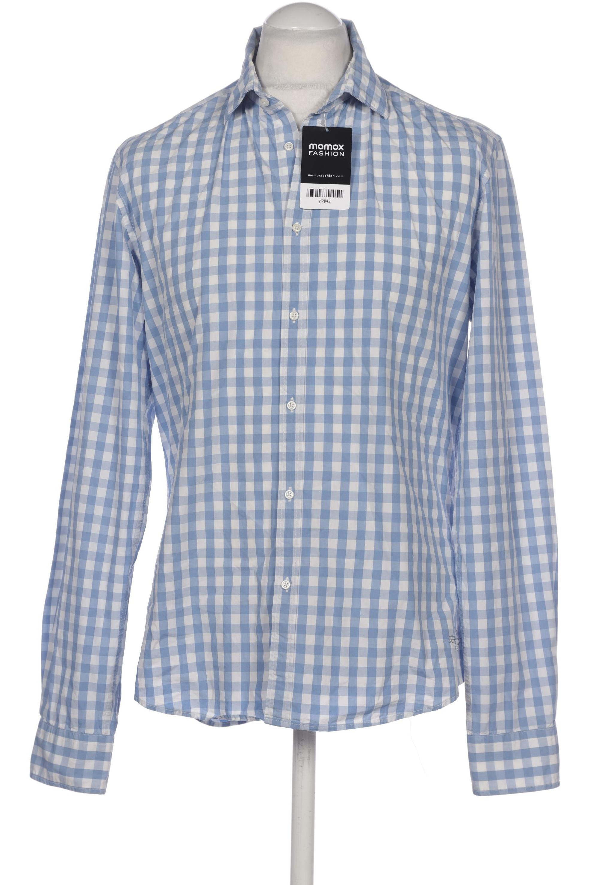 

Scotch & Soda Herren Hemd, blau, Gr. 52