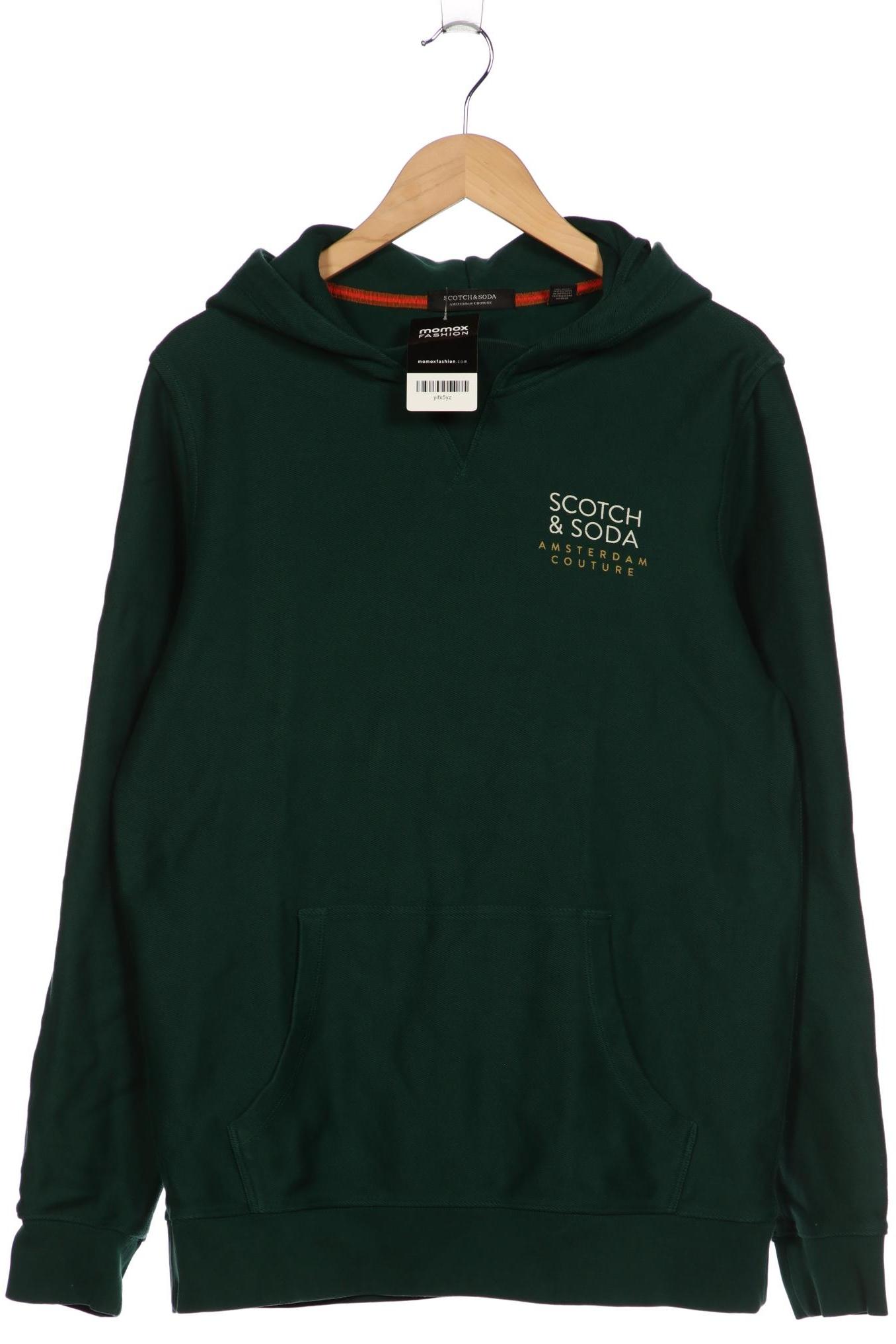 

Scotch & Soda Herren Kapuzenpullover, grün, Gr. 52