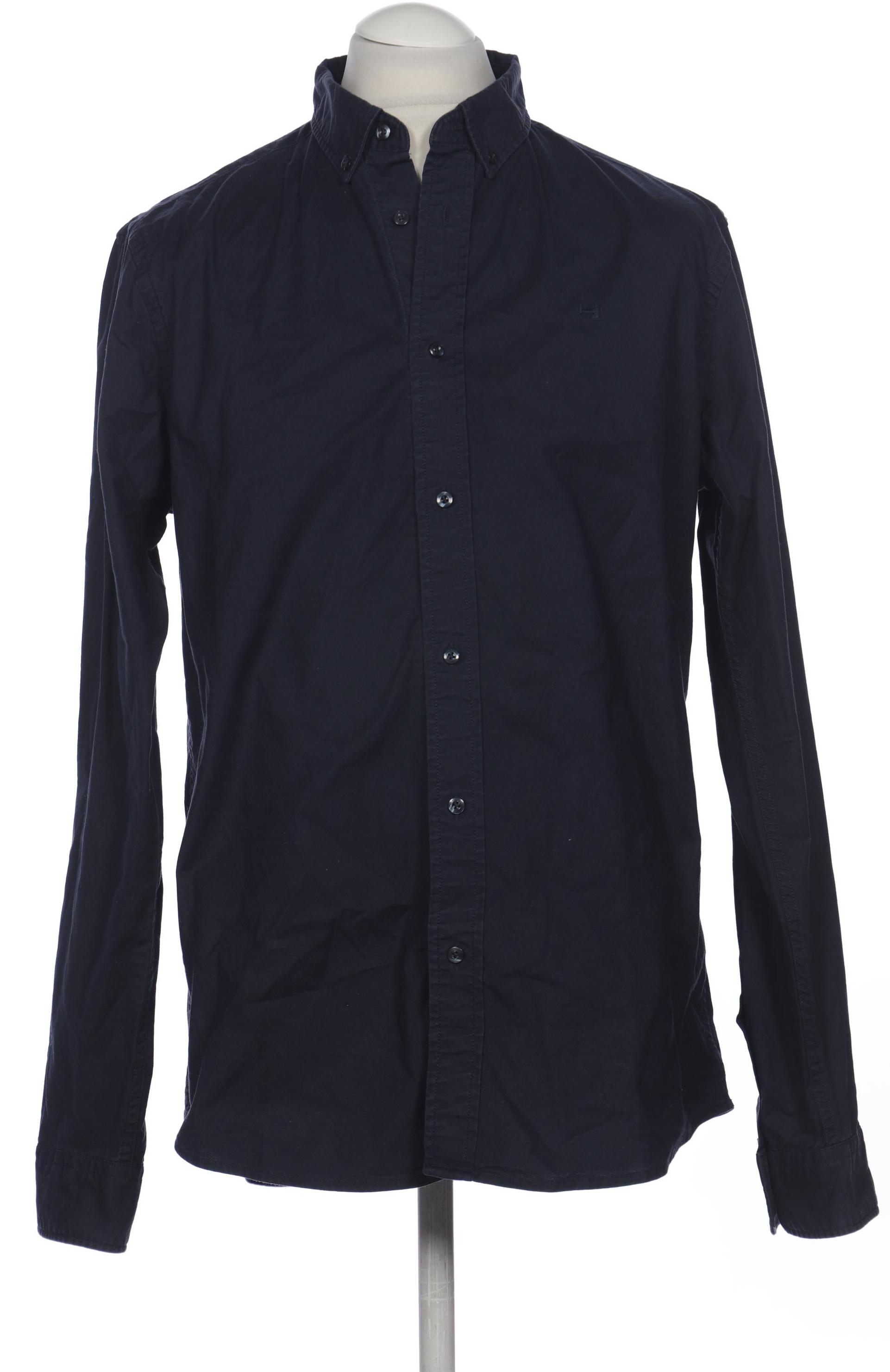 

Scotch & Soda Herren Hemd, marineblau