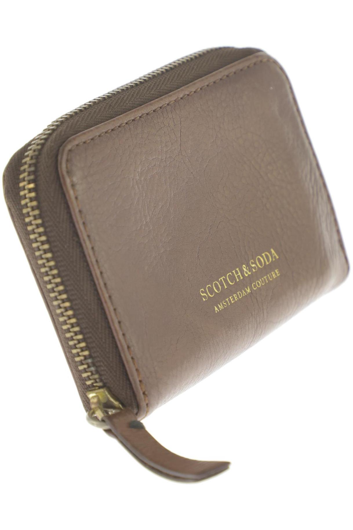 

Scotch & Soda Herren Portemonnaie, braun, Gr.
