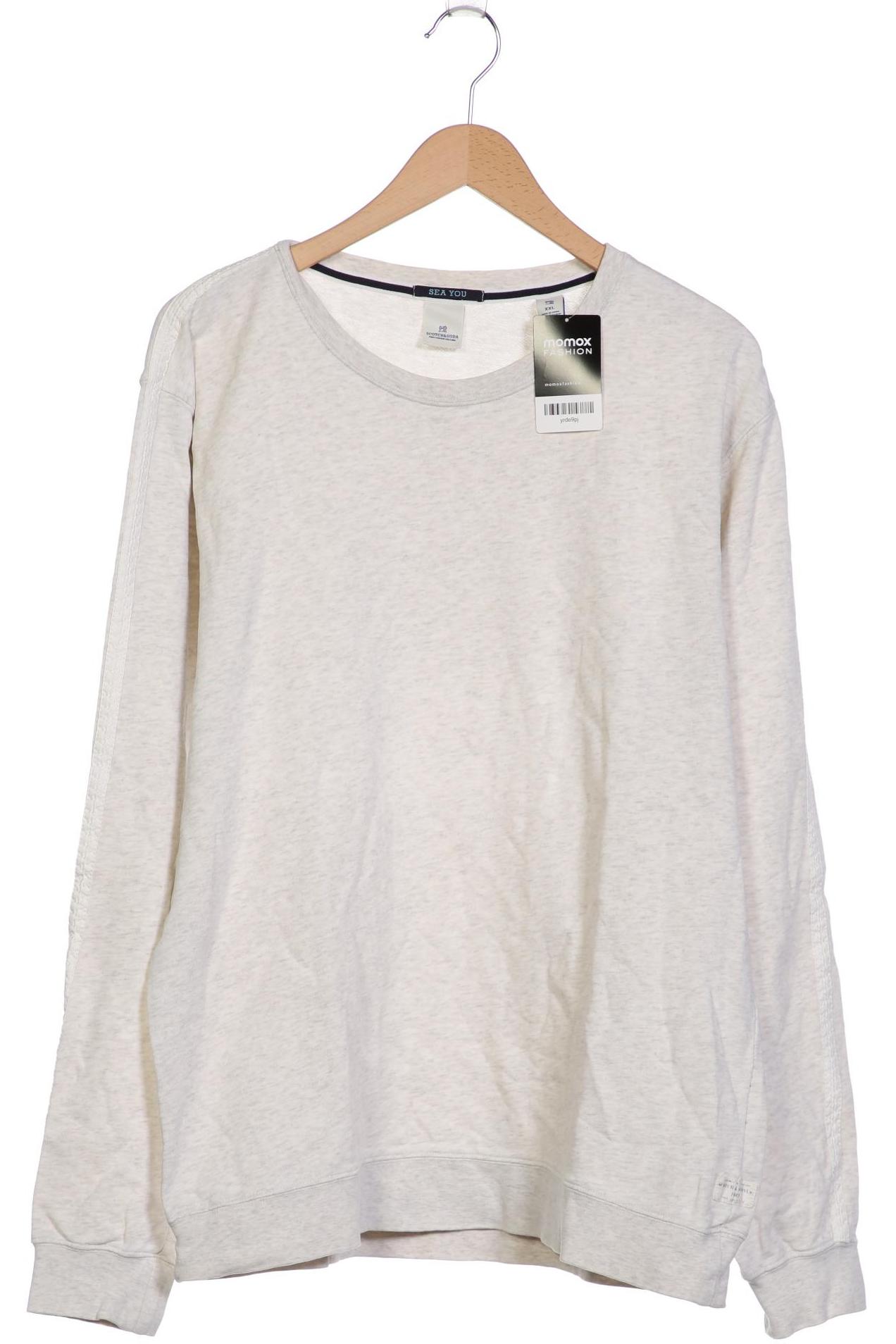 

Scotch & Soda Herren Sweatshirt, cremeweiß, Gr. 56