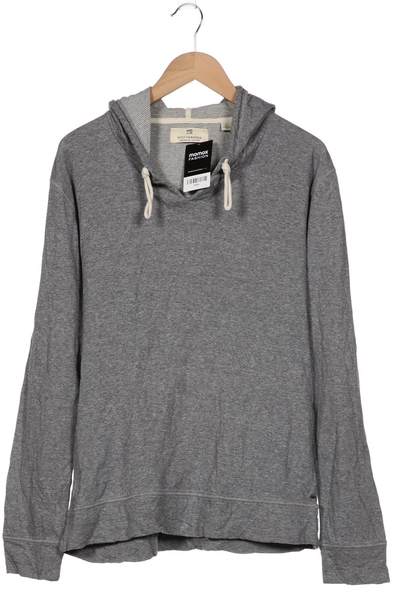 

Scotch & Soda Herren Kapuzenpullover, grau, Gr. 52