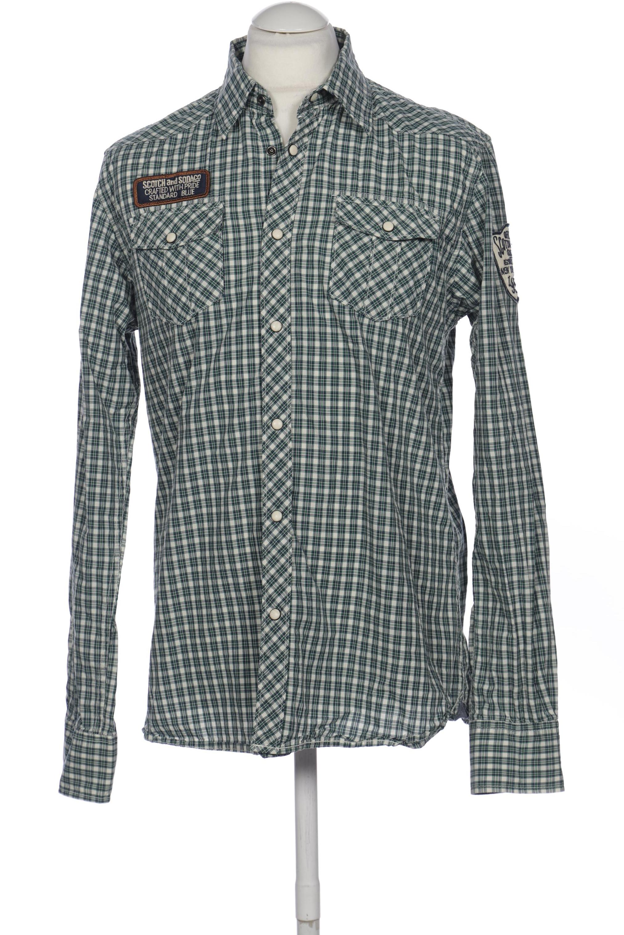 

Scotch & Soda Herren Hemd, grün, Gr. 52