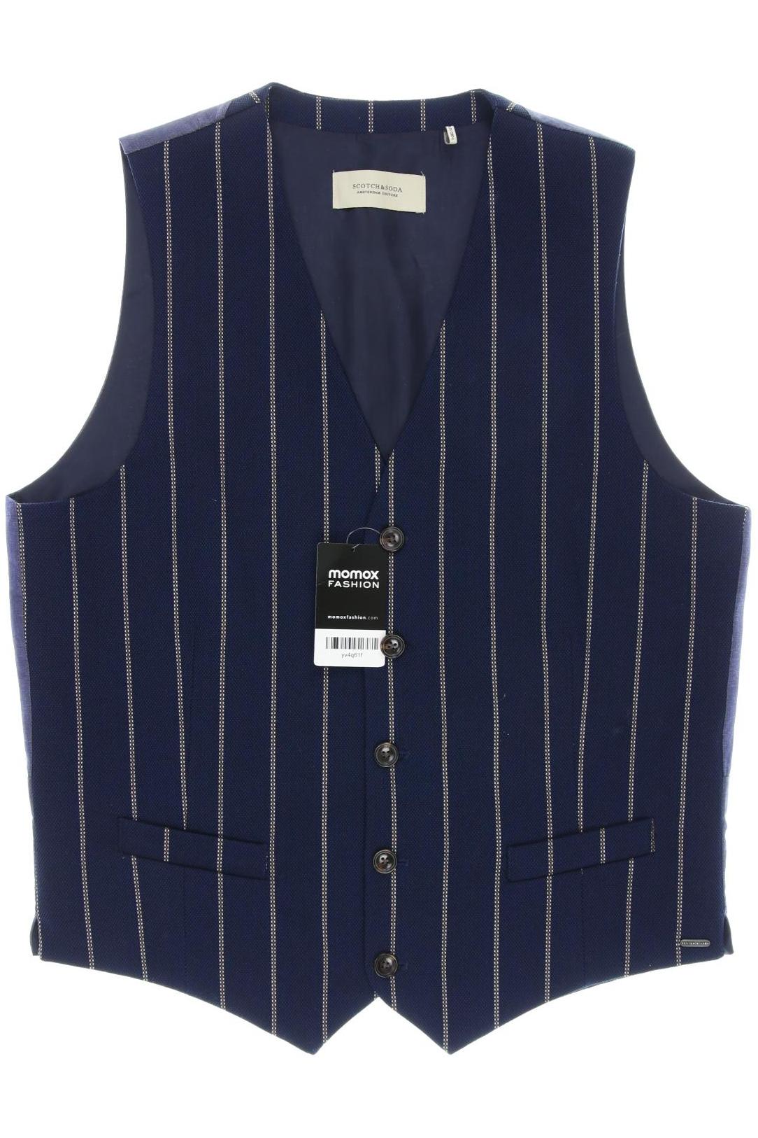 

Scotch & Soda Herren Weste, marineblau, Gr. 52
