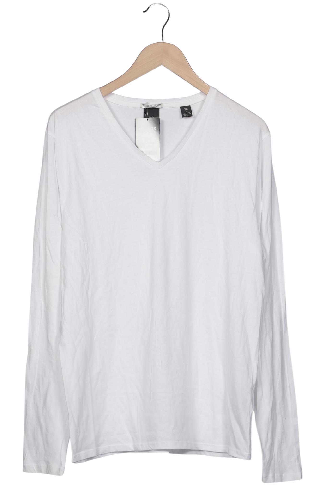 

Scotch & Soda Herren Langarmshirt, weiß, Gr. 52