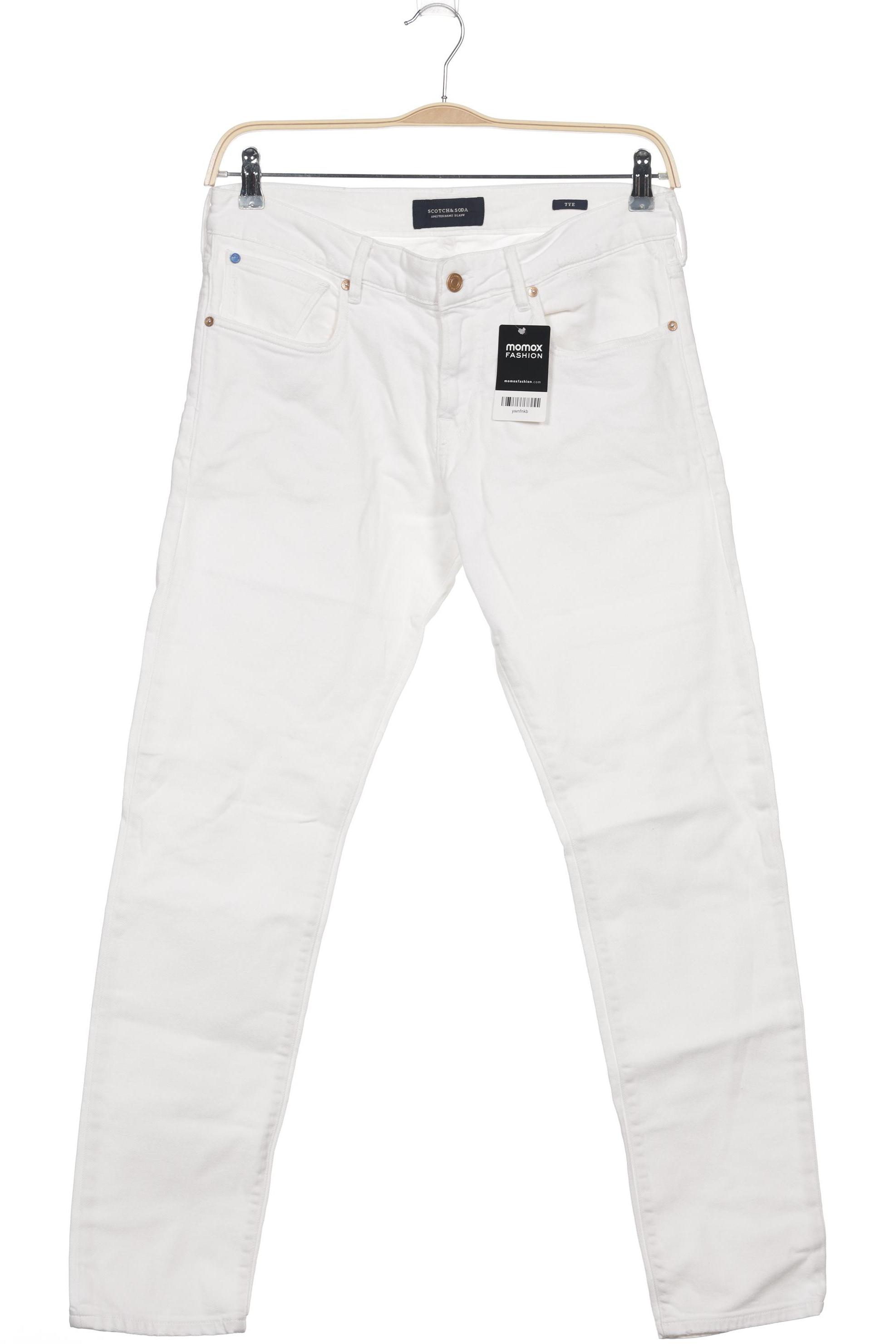 

Scotch & Soda Herren Jeans, weiß, Gr. 32