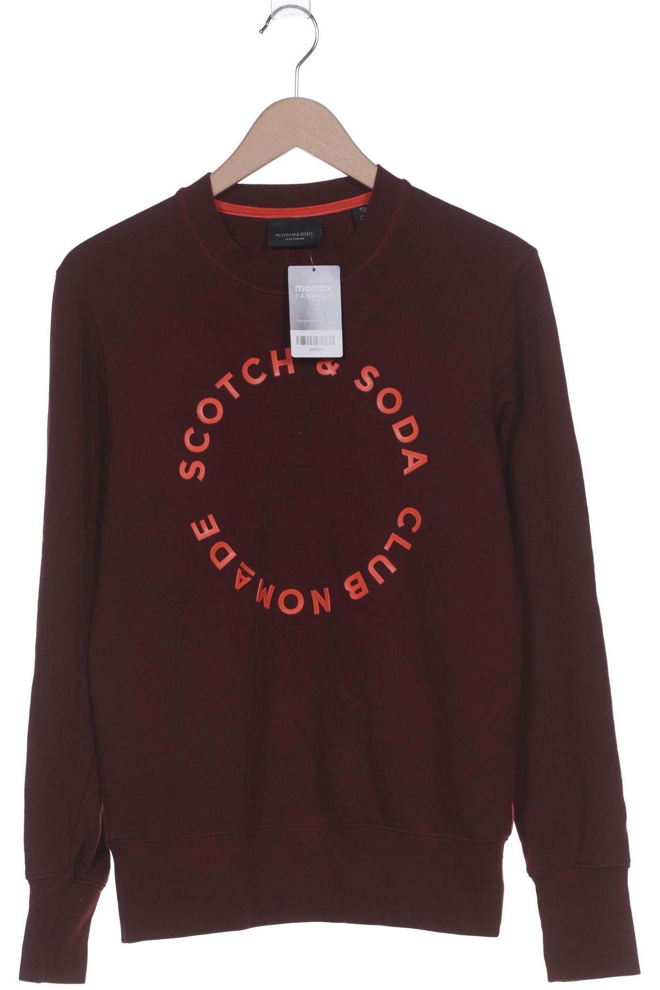 

Scotch & Soda Herren Sweatshirt, bordeaux, Gr. 46
