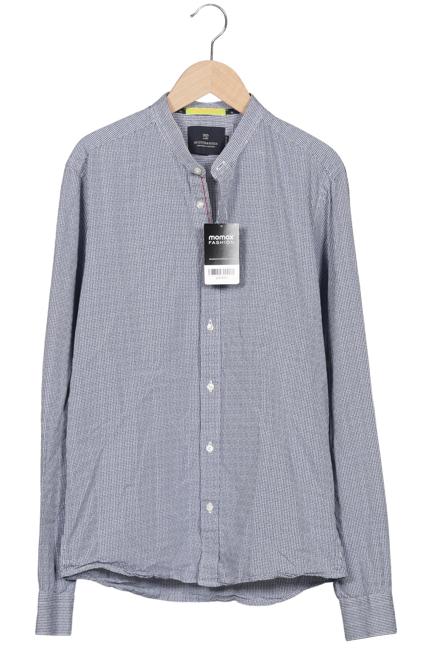 

Scotch & Soda Herren Hemd, blau, Gr. 46