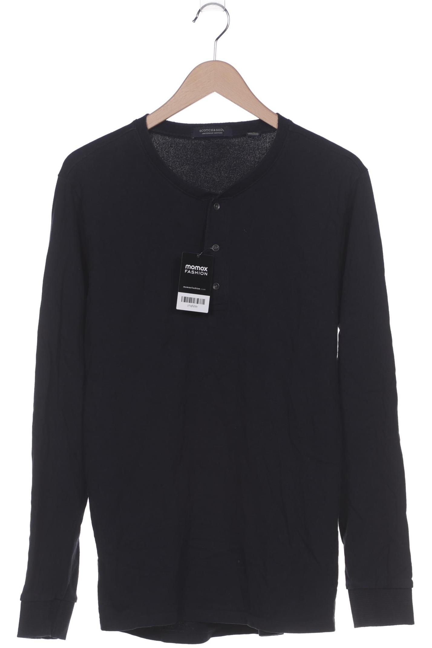 

Scotch & Soda Herren Langarmshirt, marineblau, Gr. 48
