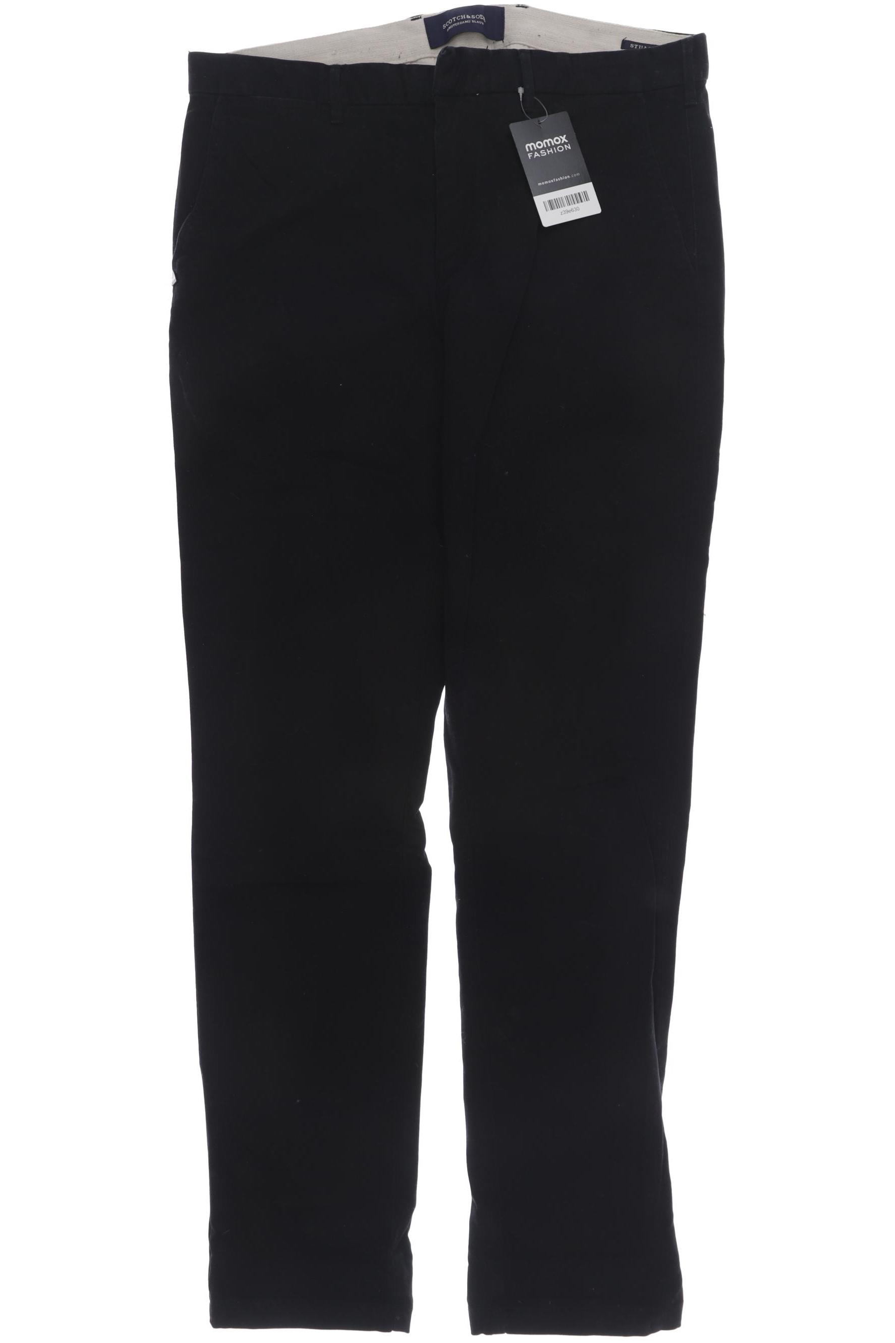 

Scotch & Soda Herren Stoffhose, schwarz