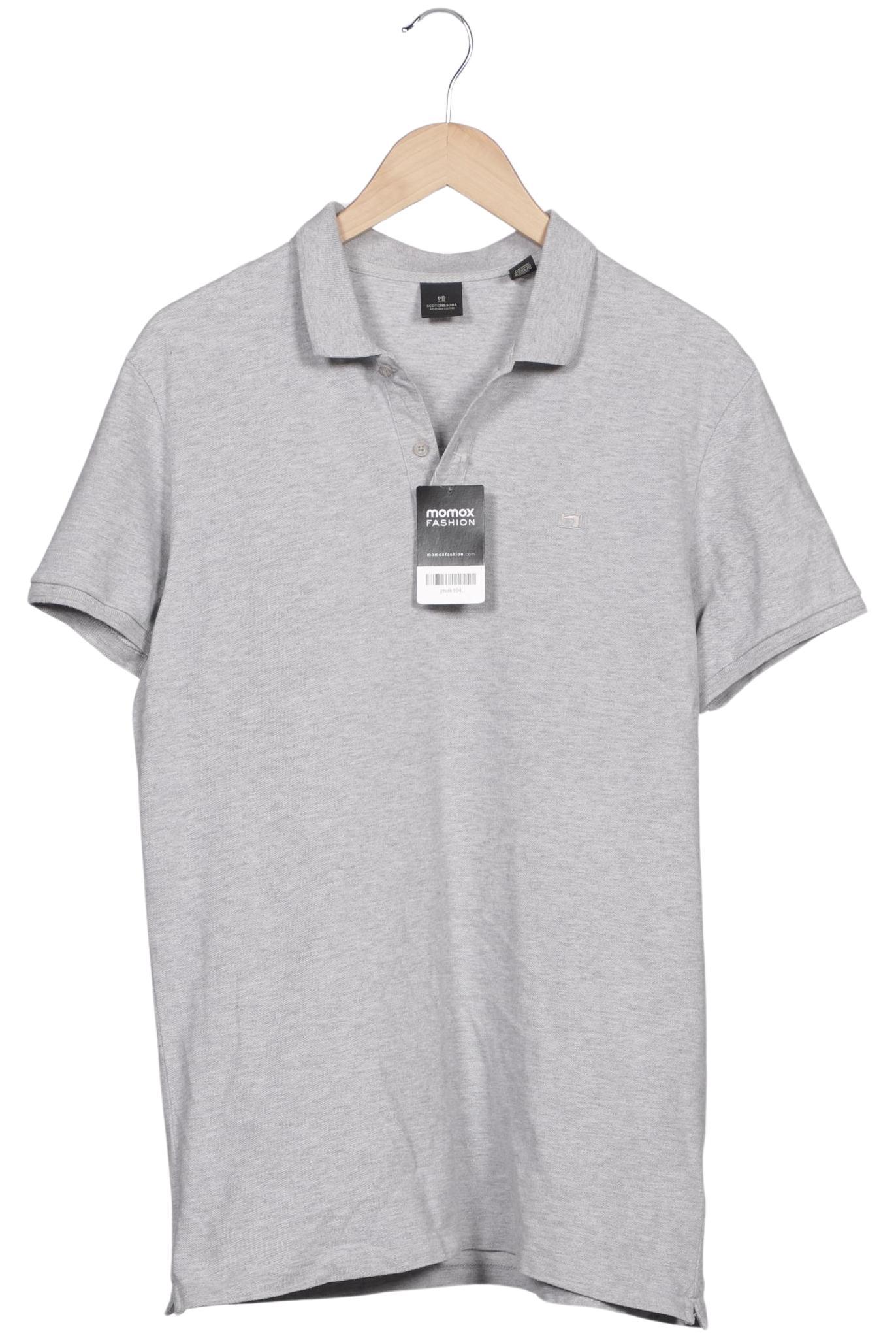 

Scotch & Soda Herren Poloshirt, grau, Gr. 52
