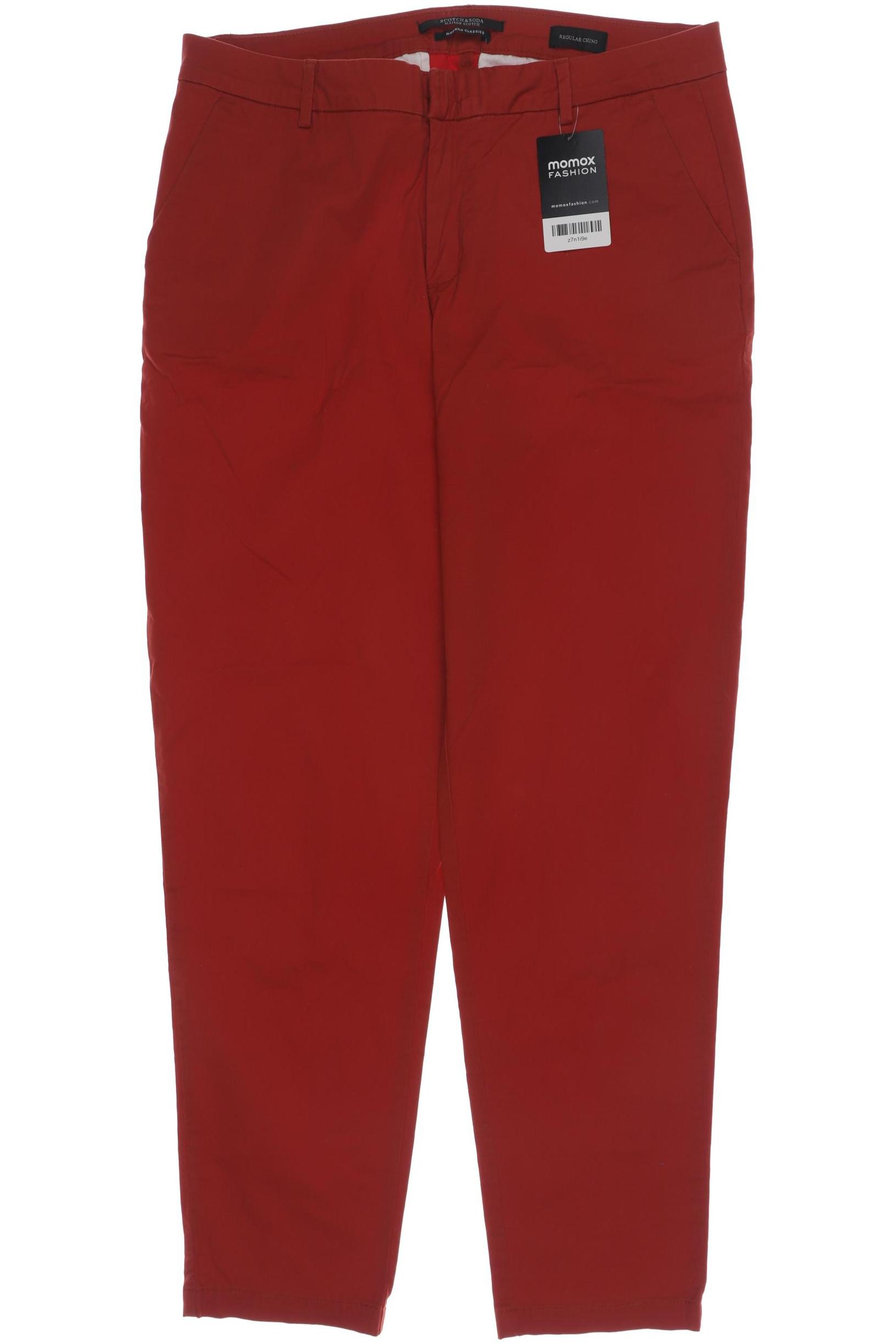

Scotch & Soda Herren Stoffhose, rot