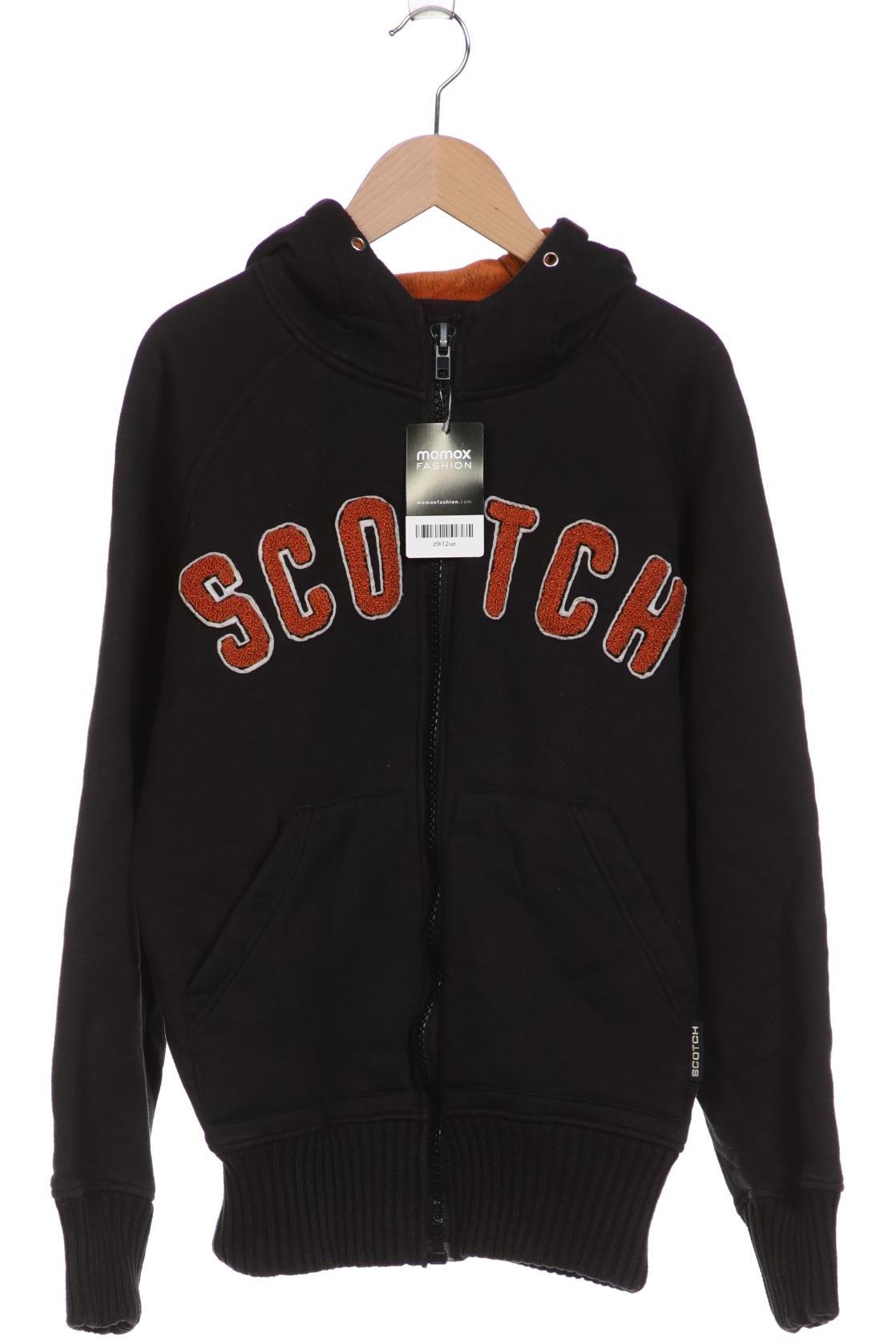 

Scotch & Soda Herren Kapuzenpullover, schwarz, Gr. 46