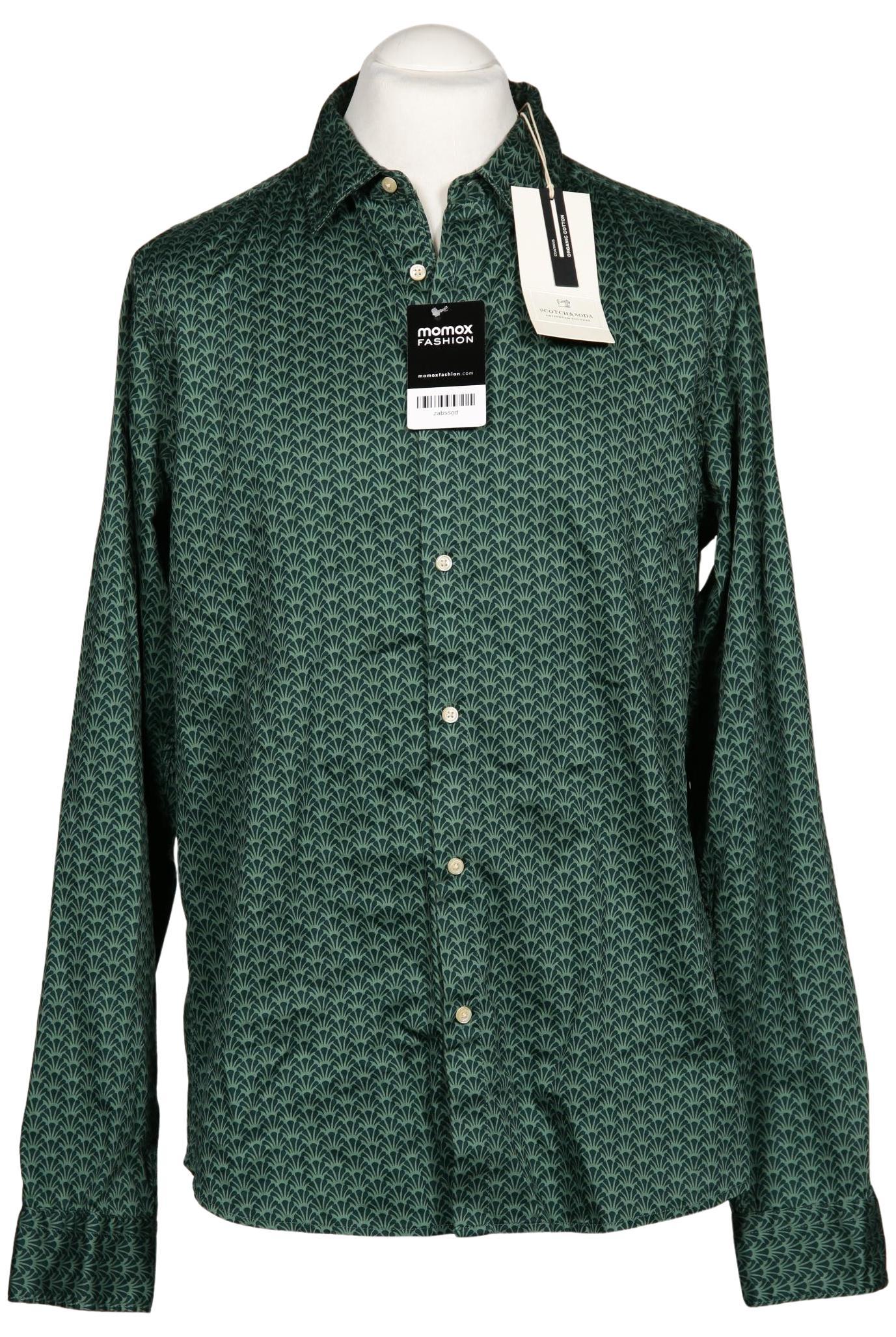 

Scotch & Soda Herren Hemd, grün, Gr. 52