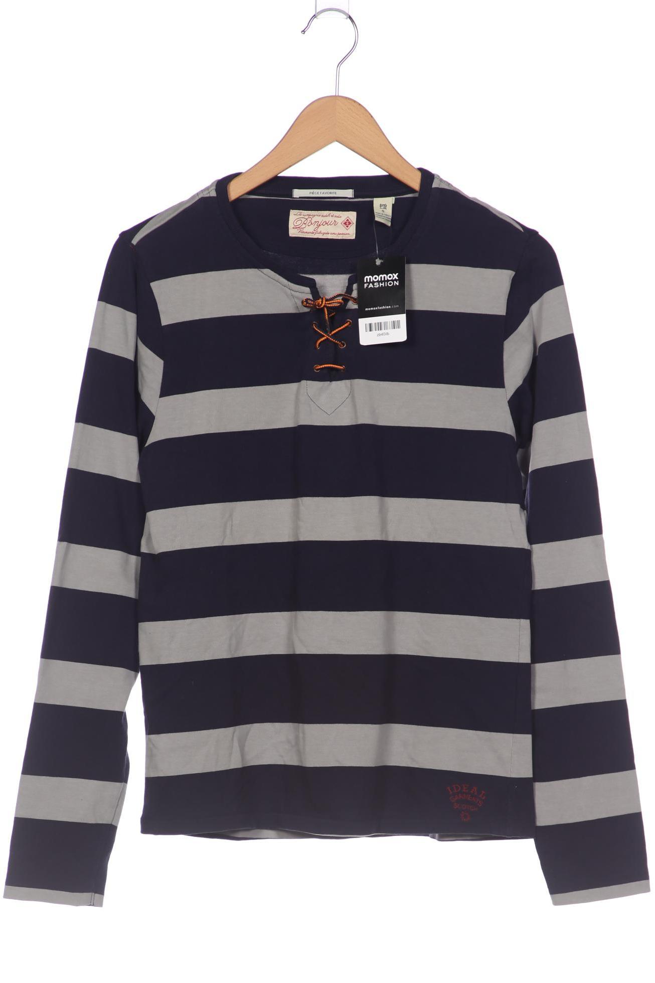 

Scotch & Soda Herren Langarmshirt, marineblau, Gr. 46