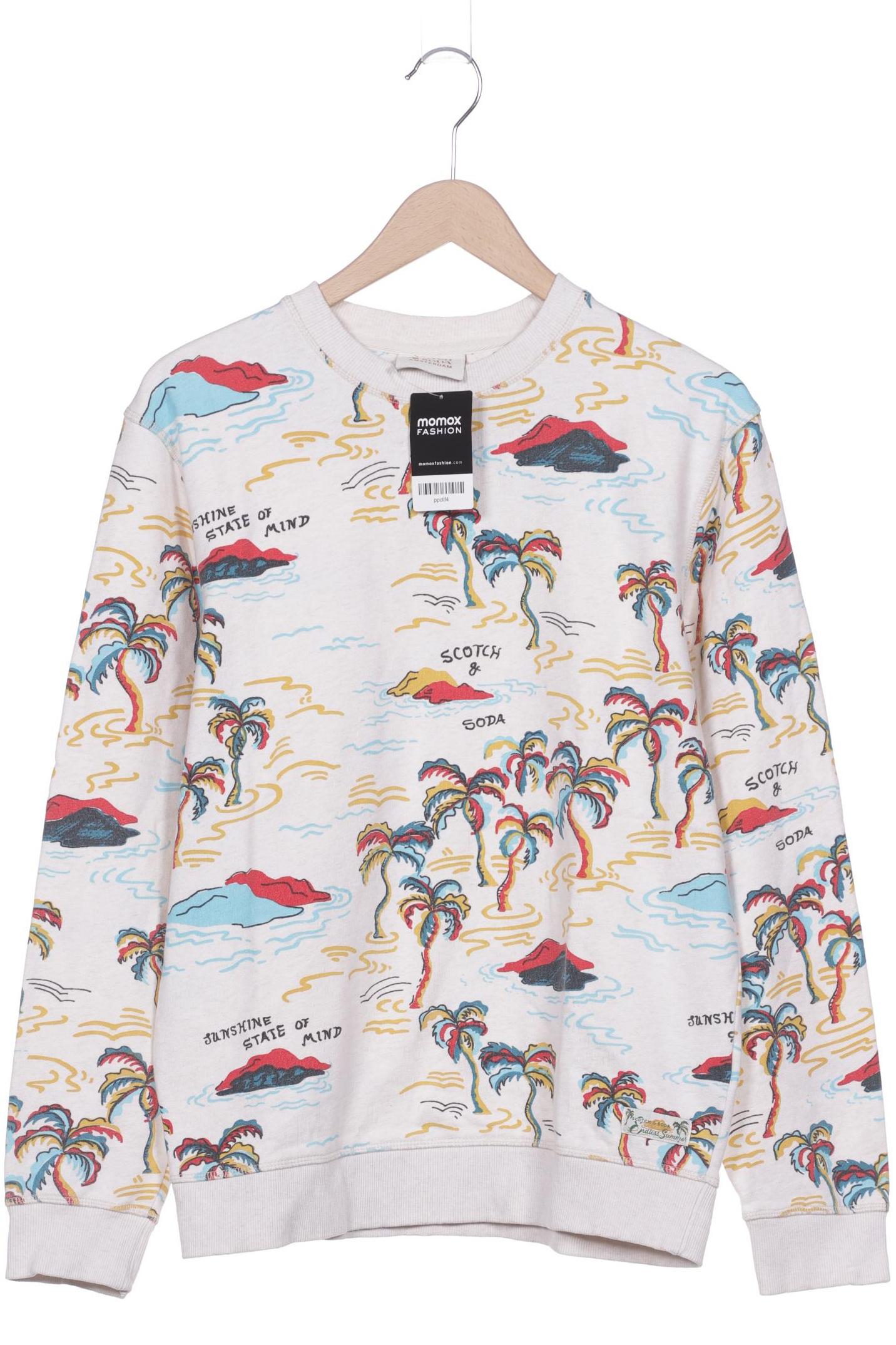 

Scotch & Soda Herren Sweatshirt, cremeweiß, Gr. 48