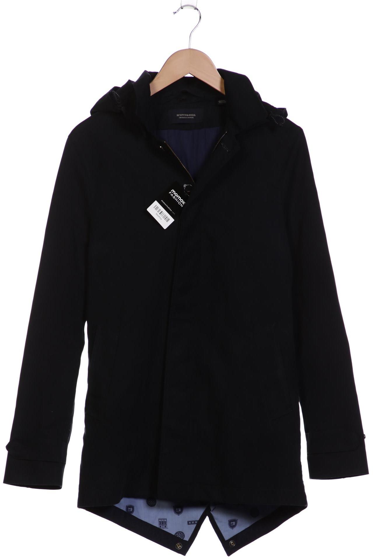 

Scotch & Soda Herren Mantel, schwarz, Gr. 46
