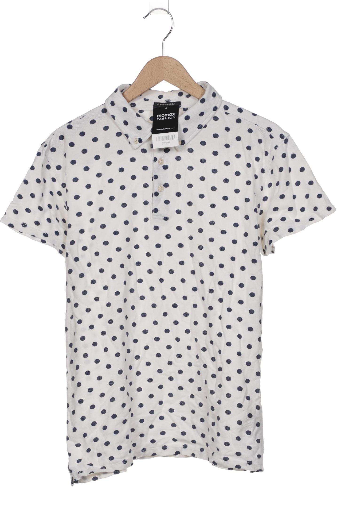 

Scotch & Soda Herren Poloshirt, weiß, Gr. 52