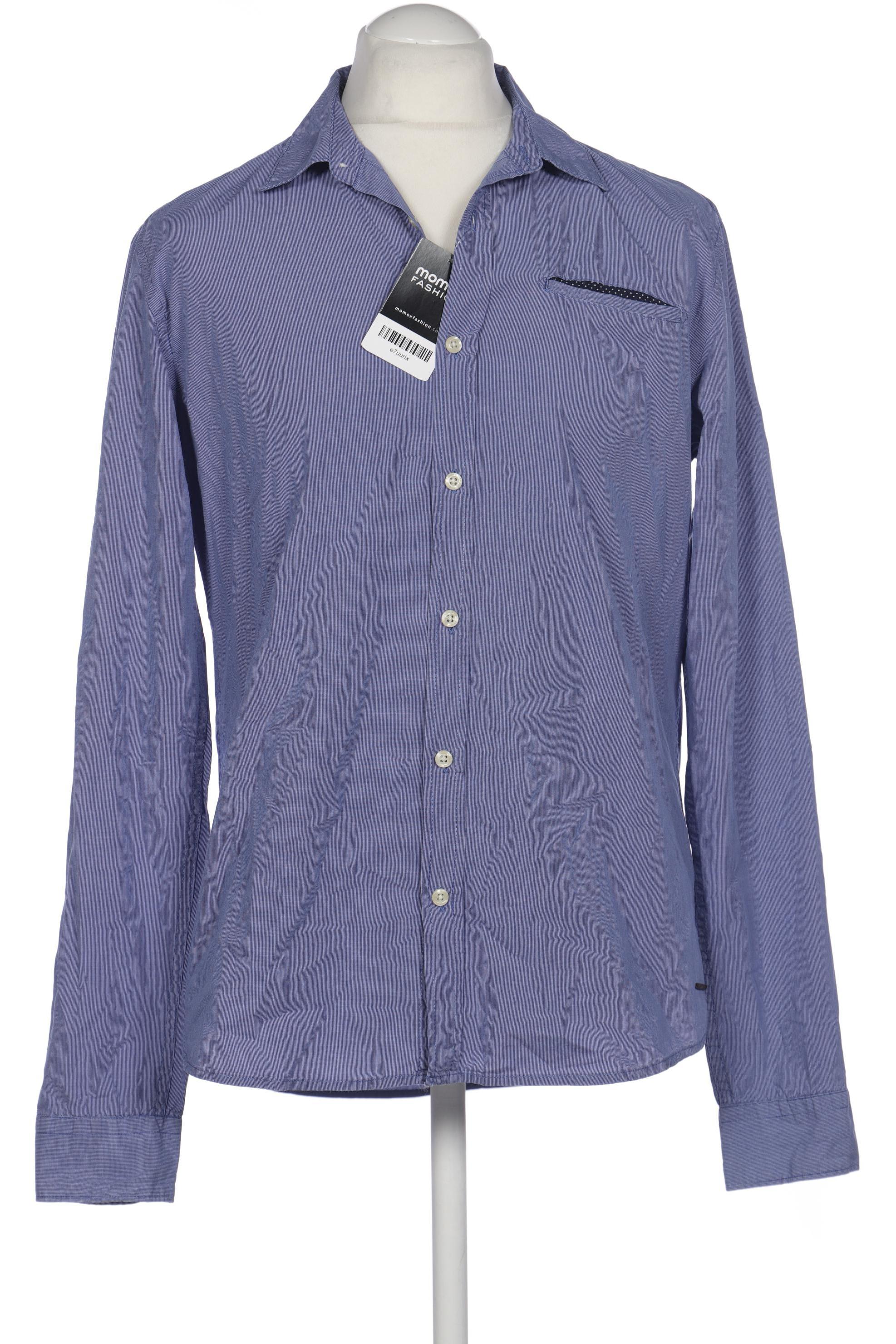 

Scotch & Soda Herren Hemd, blau, Gr. 52