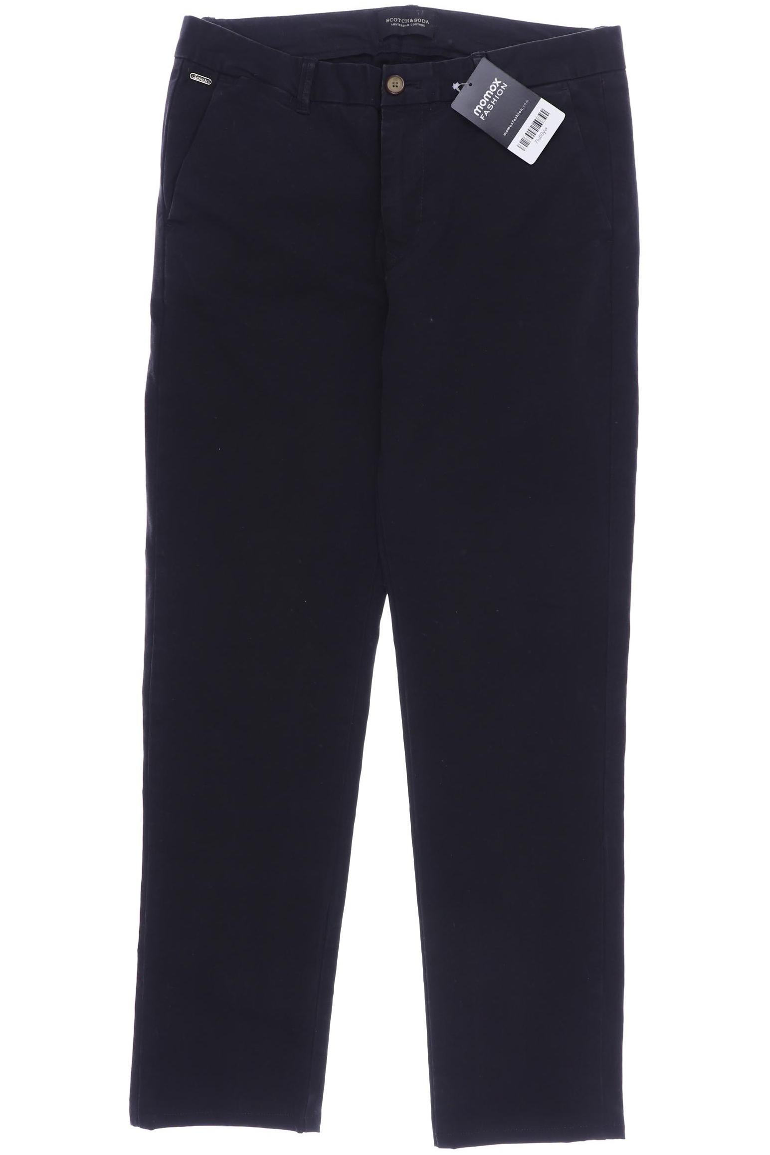 

Scotch & Soda Herren Stoffhose, schwarz
