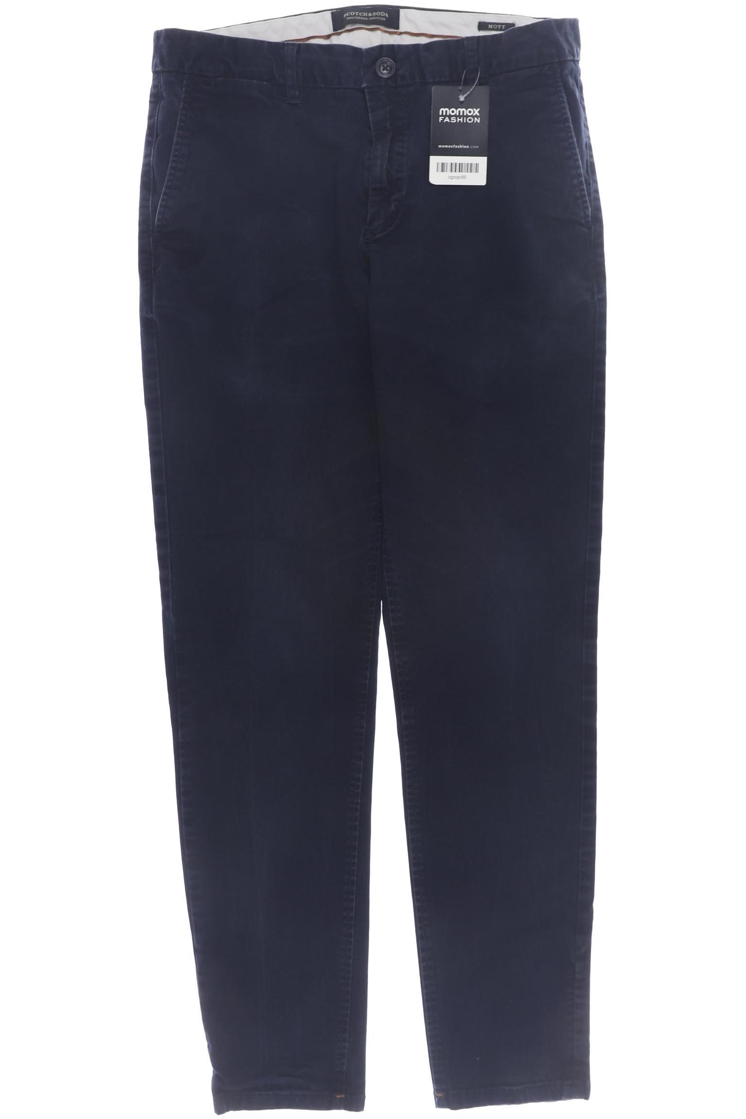 

Scotch & Soda Herren Stoffhose, marineblau