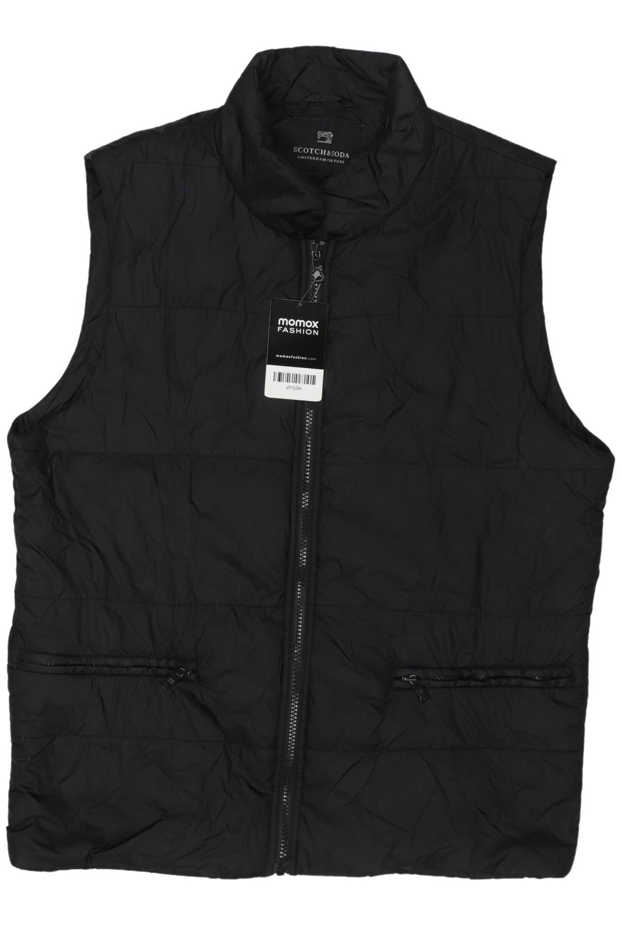 

Scotch & Soda Herren Weste, schwarz, Gr. 52