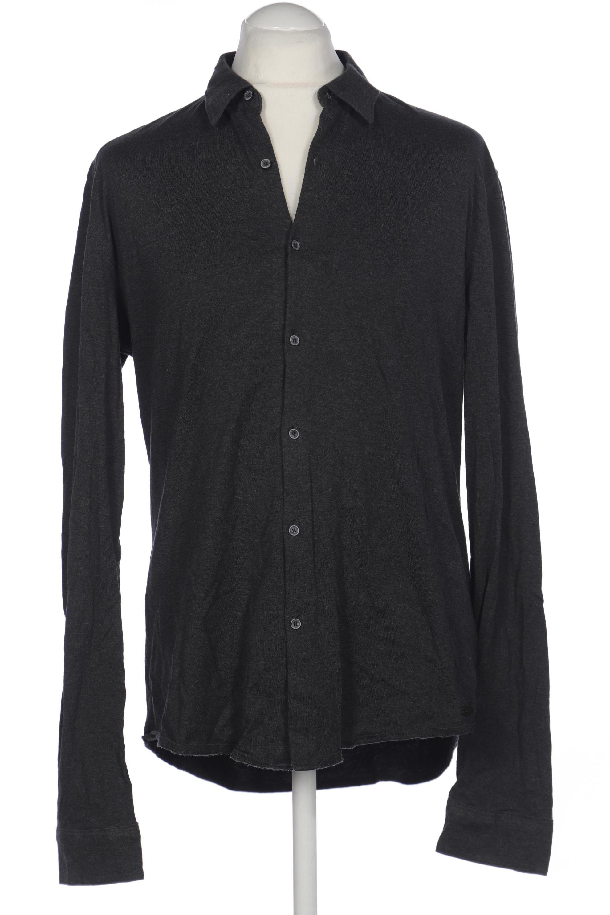 

Scotch & Soda Herren Hemd, grau, Gr. 52
