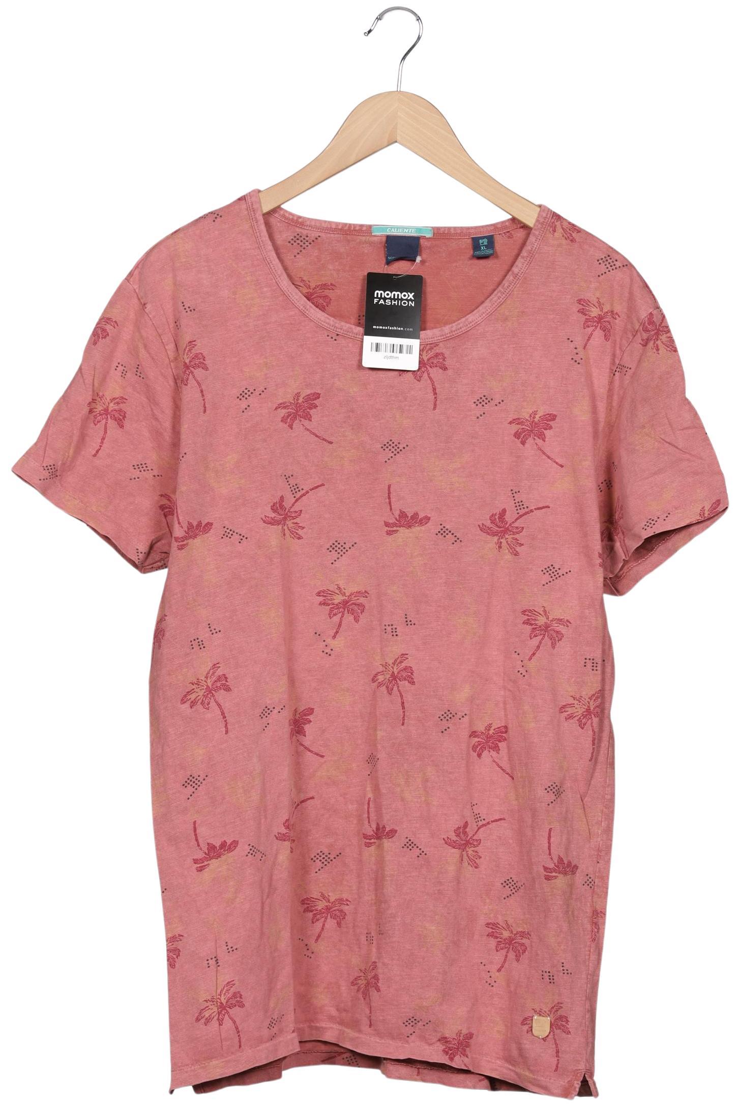 

Scotch & Soda Herren T-Shirt, bordeaux, Gr. 54