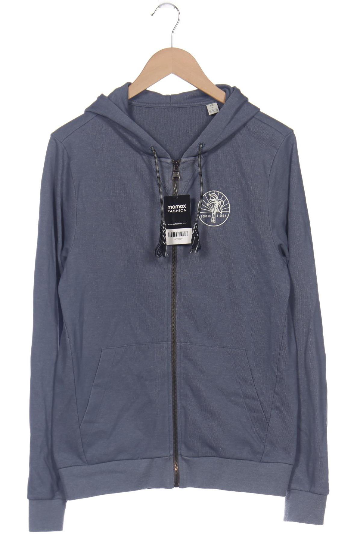 

Scotch & Soda Herren Kapuzenpullover, blau, Gr. 48