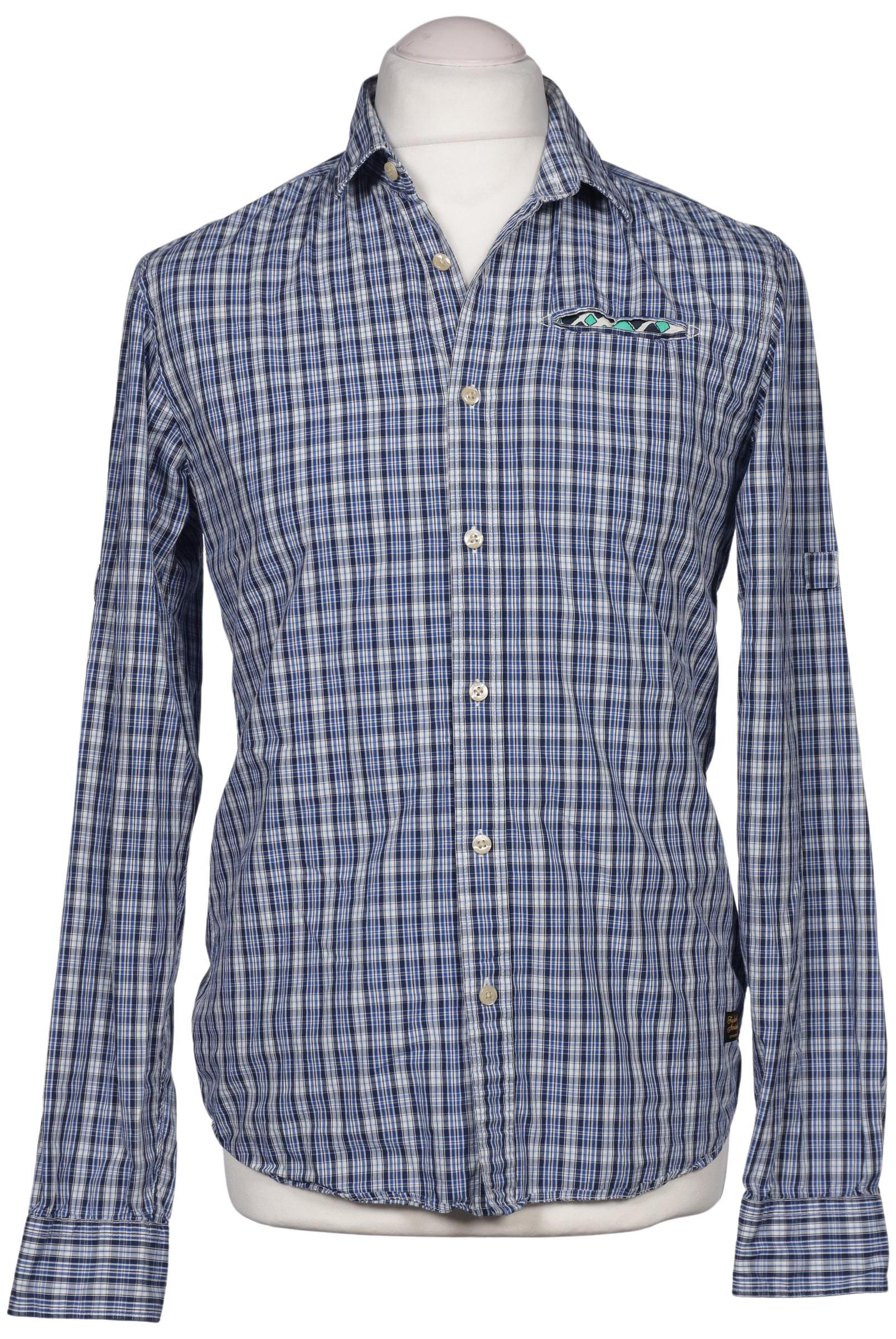 

Scotch & Soda Herren Hemd, blau, Gr. 48