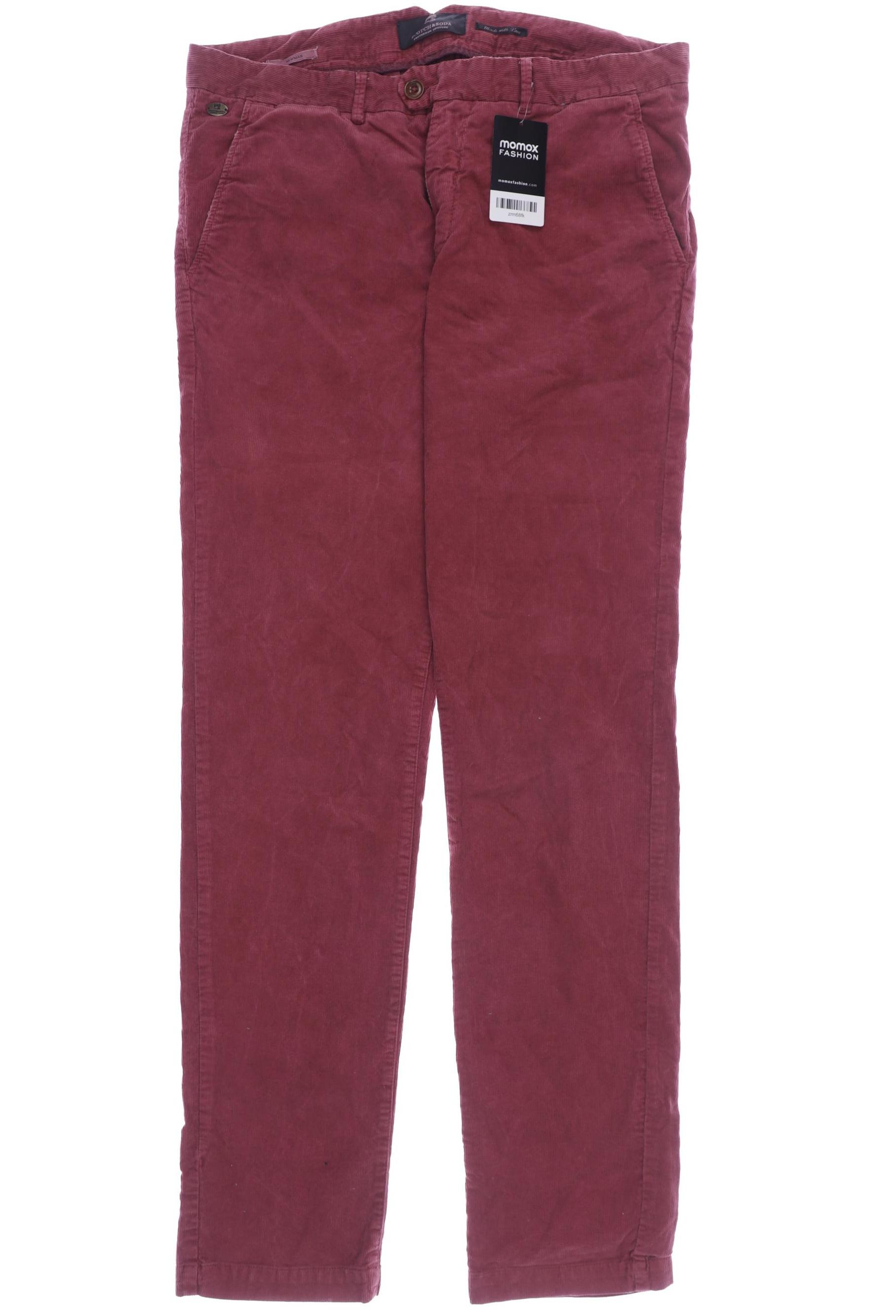 

Scotch & Soda Herren Stoffhose, pink