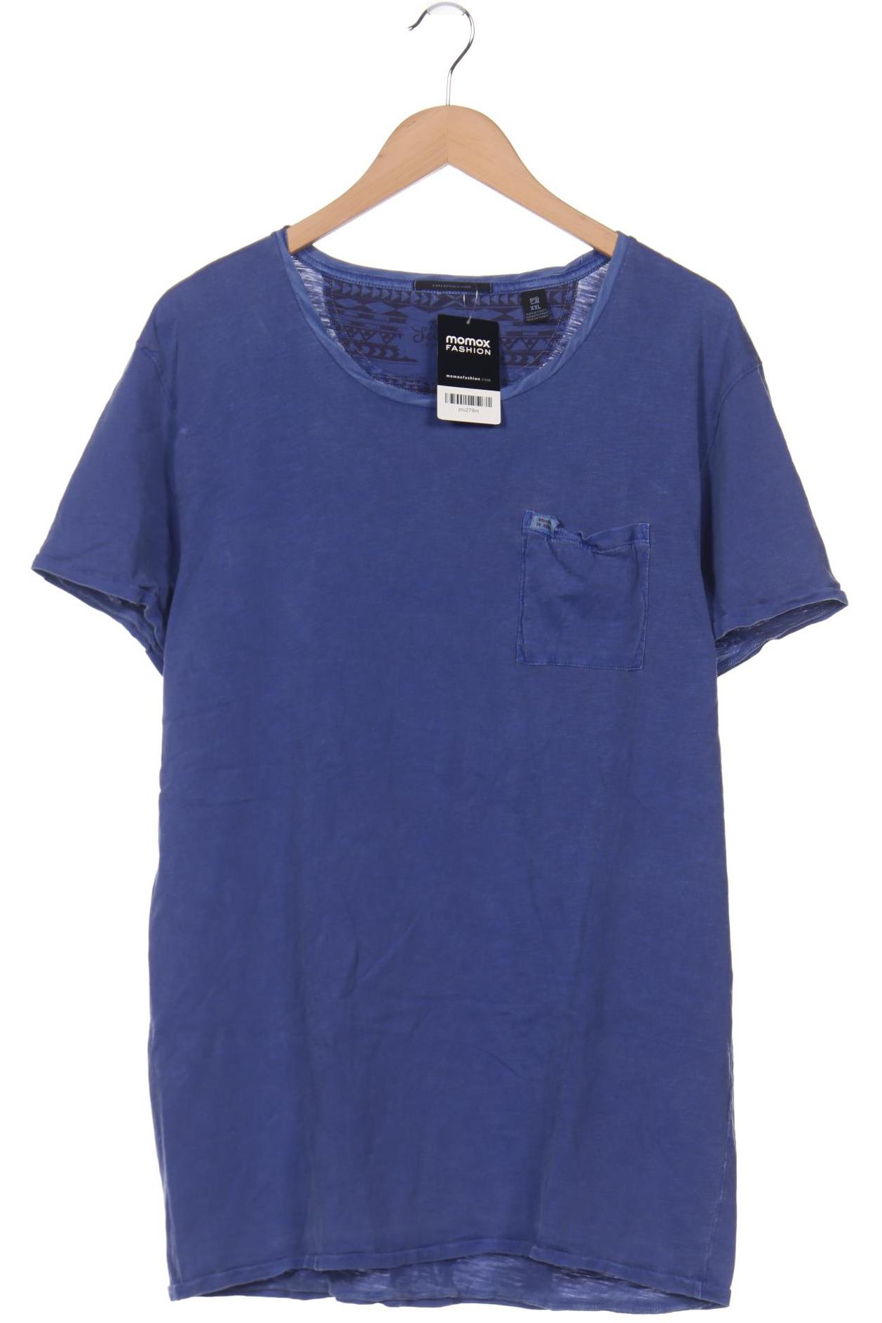 

Scotch & Soda Herren T-Shirt, blau