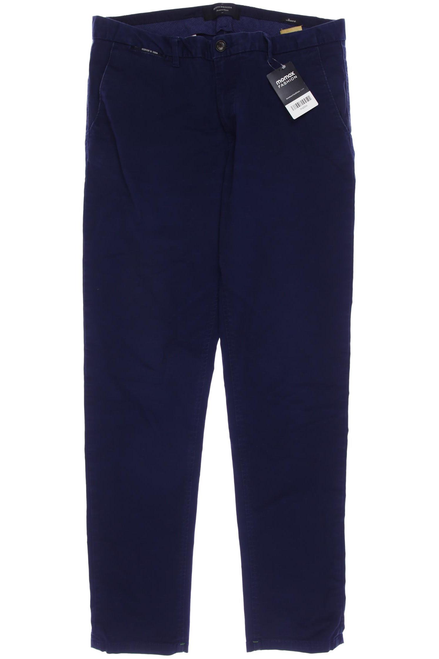 

Scotch & Soda Herren Stoffhose, marineblau, Gr. 32