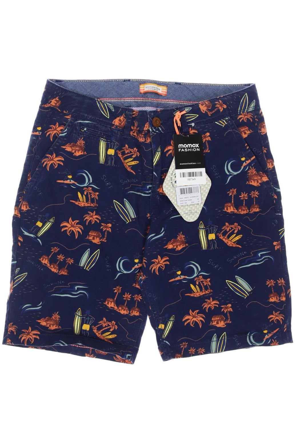 

Scotch & Soda Herren Shorts, marineblau, Gr. 14