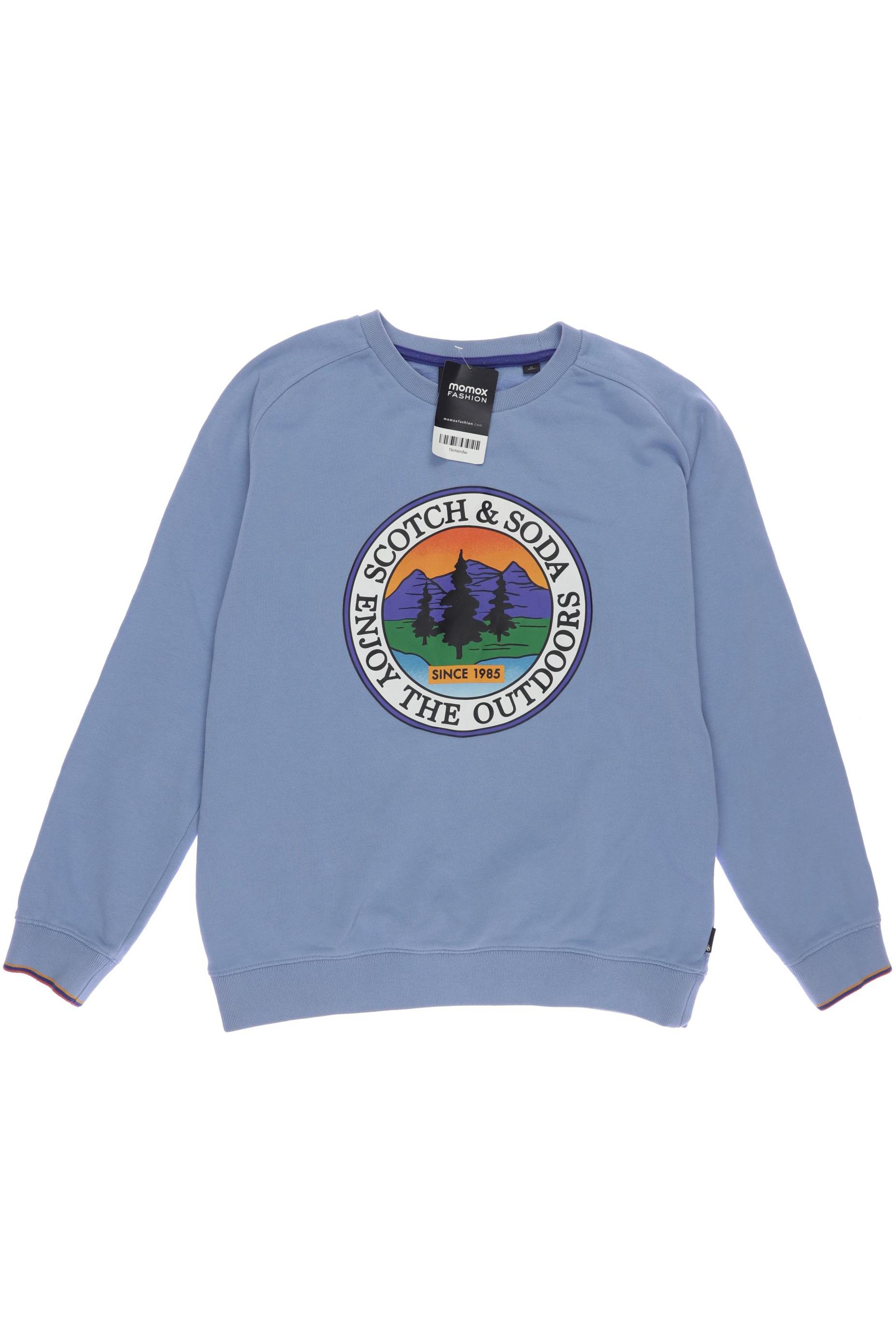 

Scotch & Soda Herren Hoodies & Sweater, blau, Gr. 164
