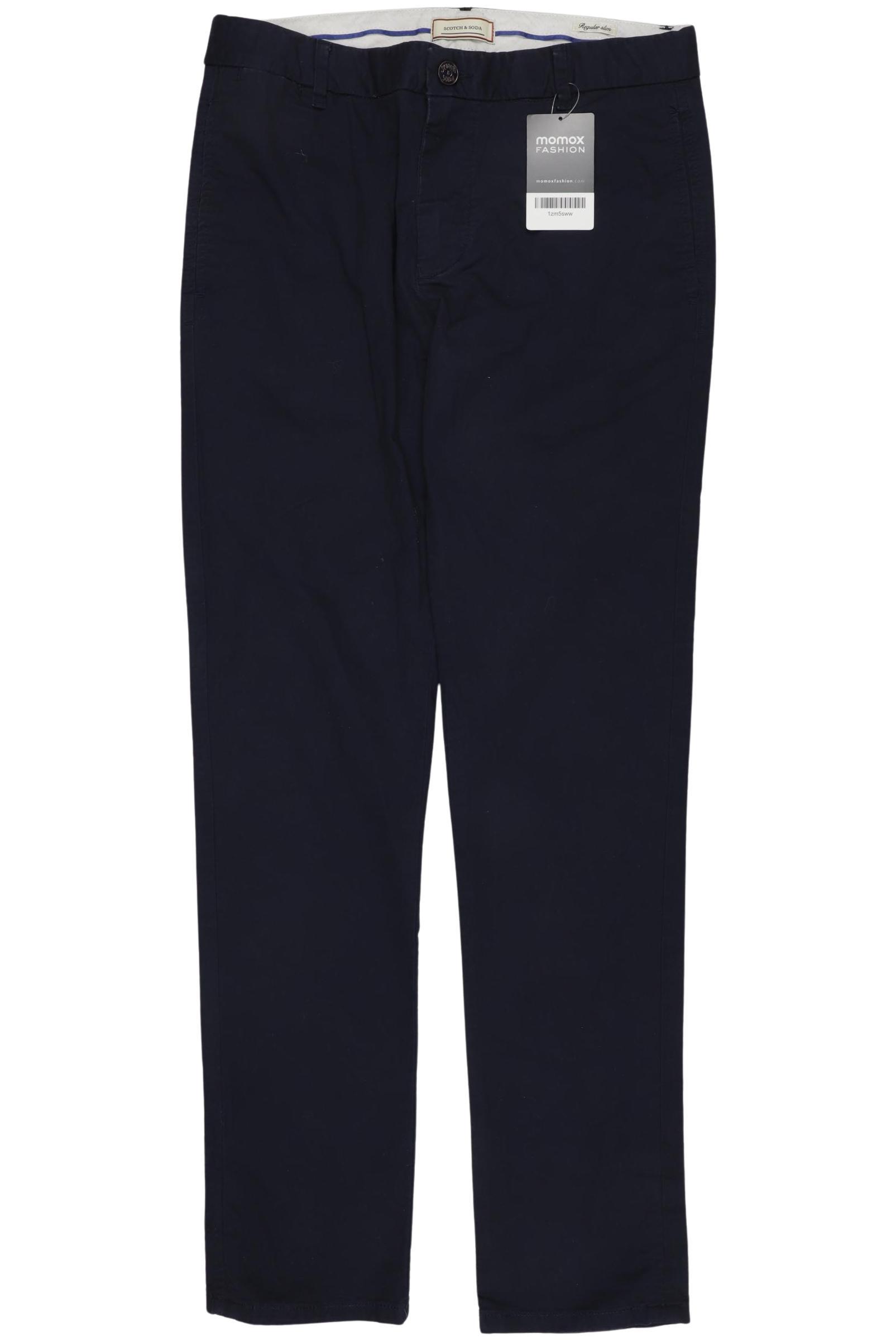 

Scotch & Soda Herren Stoffhose, marineblau, Gr. 164