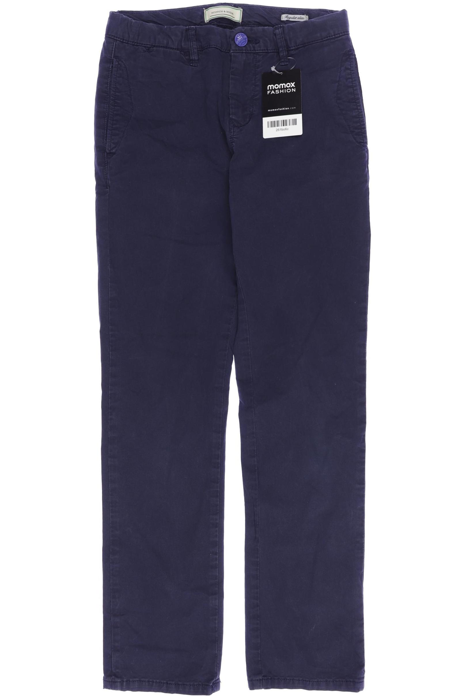 

Scotch & Soda Herren Stoffhose, marineblau, Gr. 140