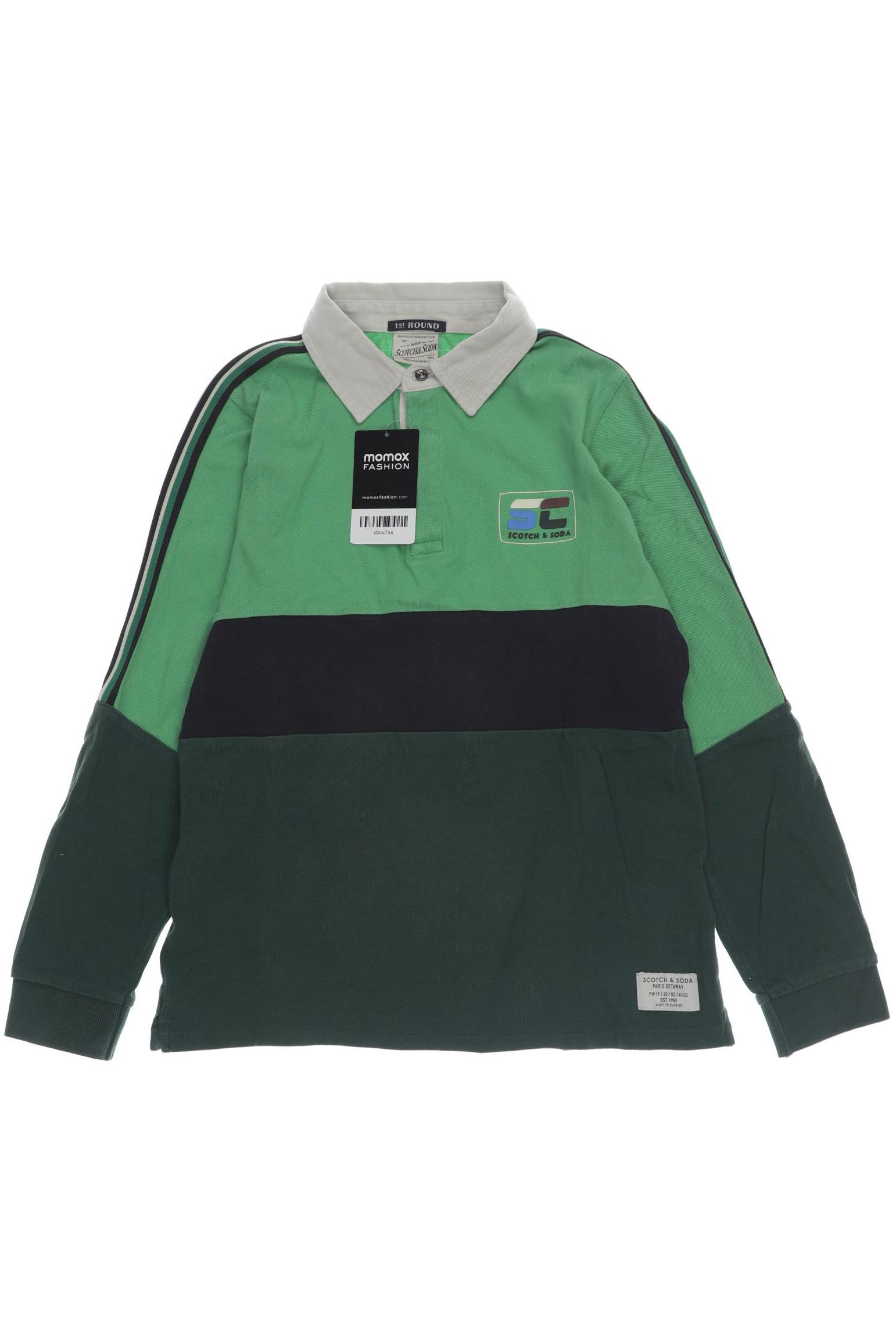 

Scotch & Soda Herren Poloshirt, grün, Gr. 140