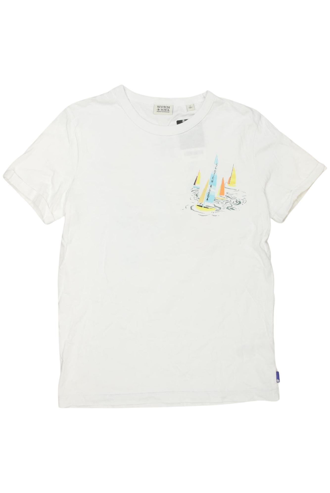 

Scotch & Soda Jungen T-Shirt, weiß, Gr. 164
