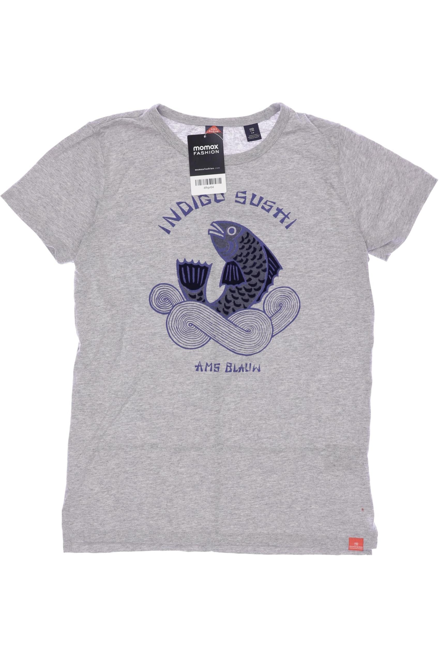 

Scotch & Soda Herren T-Shirt, grau, Gr. 164