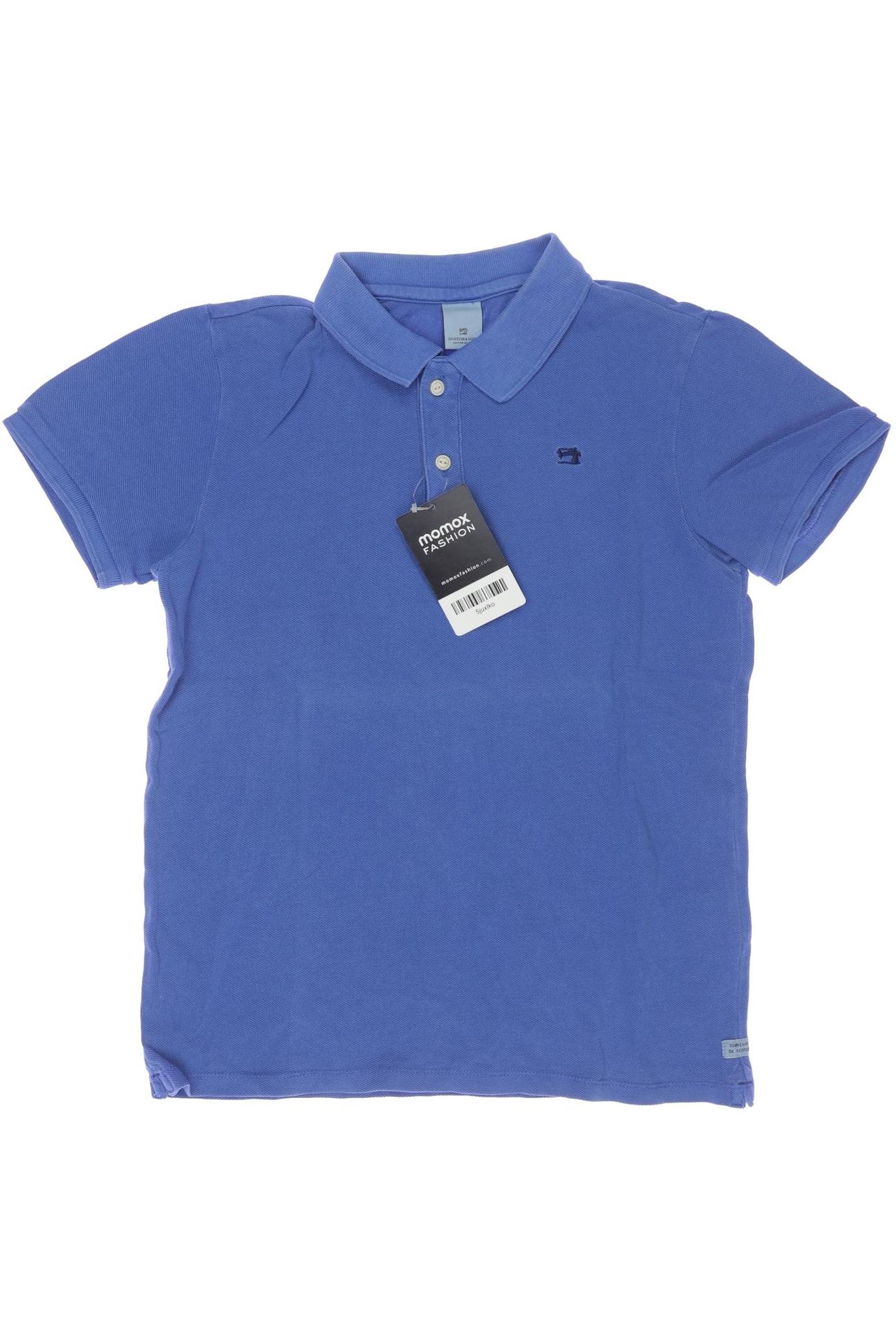 

Scotch & Soda Herren Poloshirt, blau, Gr. 140