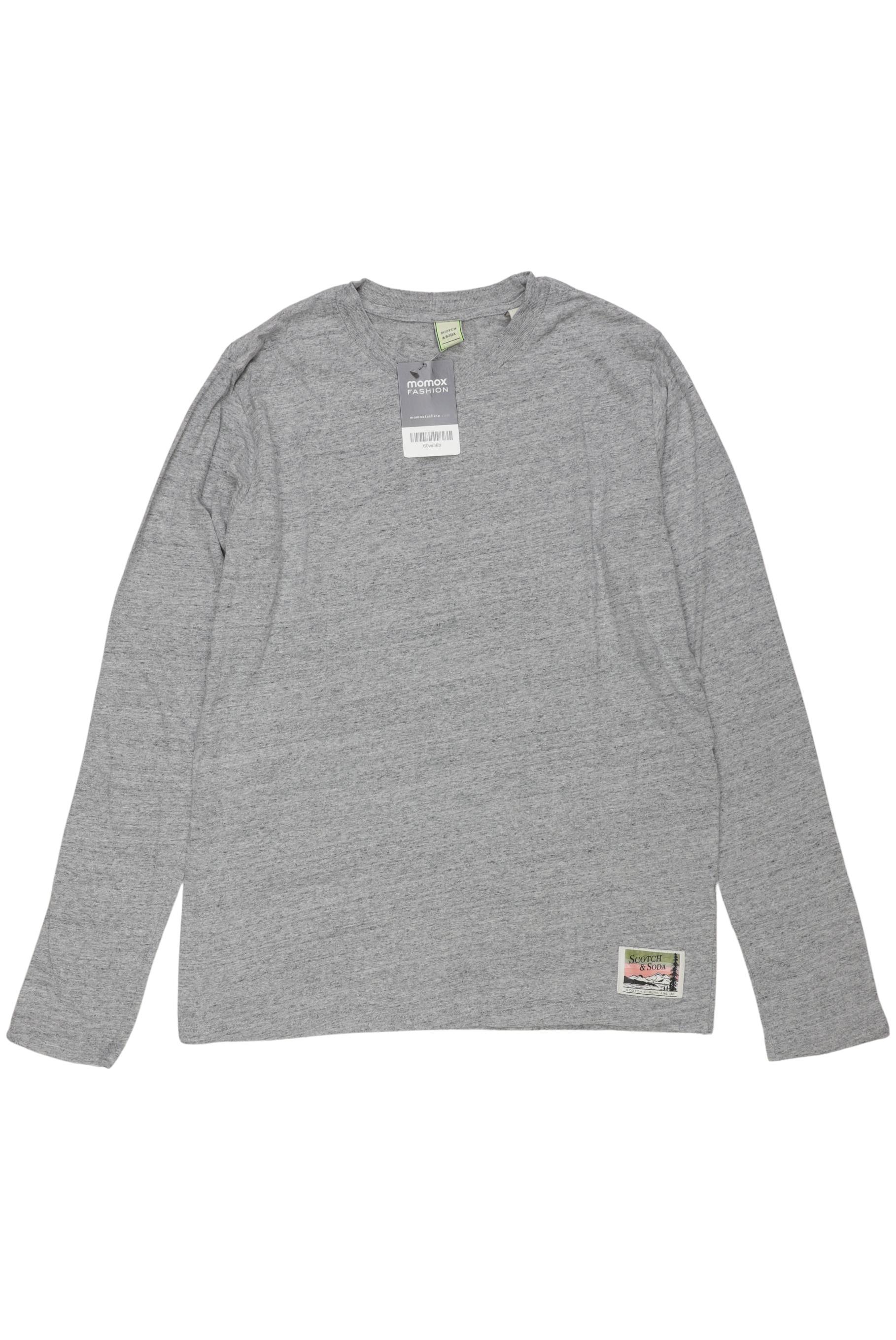 

Scotch & Soda Herren Langarmshirt, grau, Gr. 16
