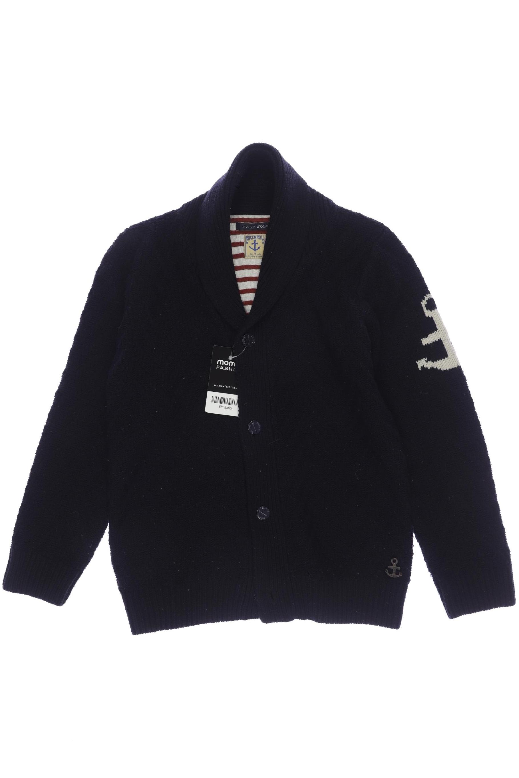 

Scotch & Soda Herren Strickjacke, marineblau, Gr. 140