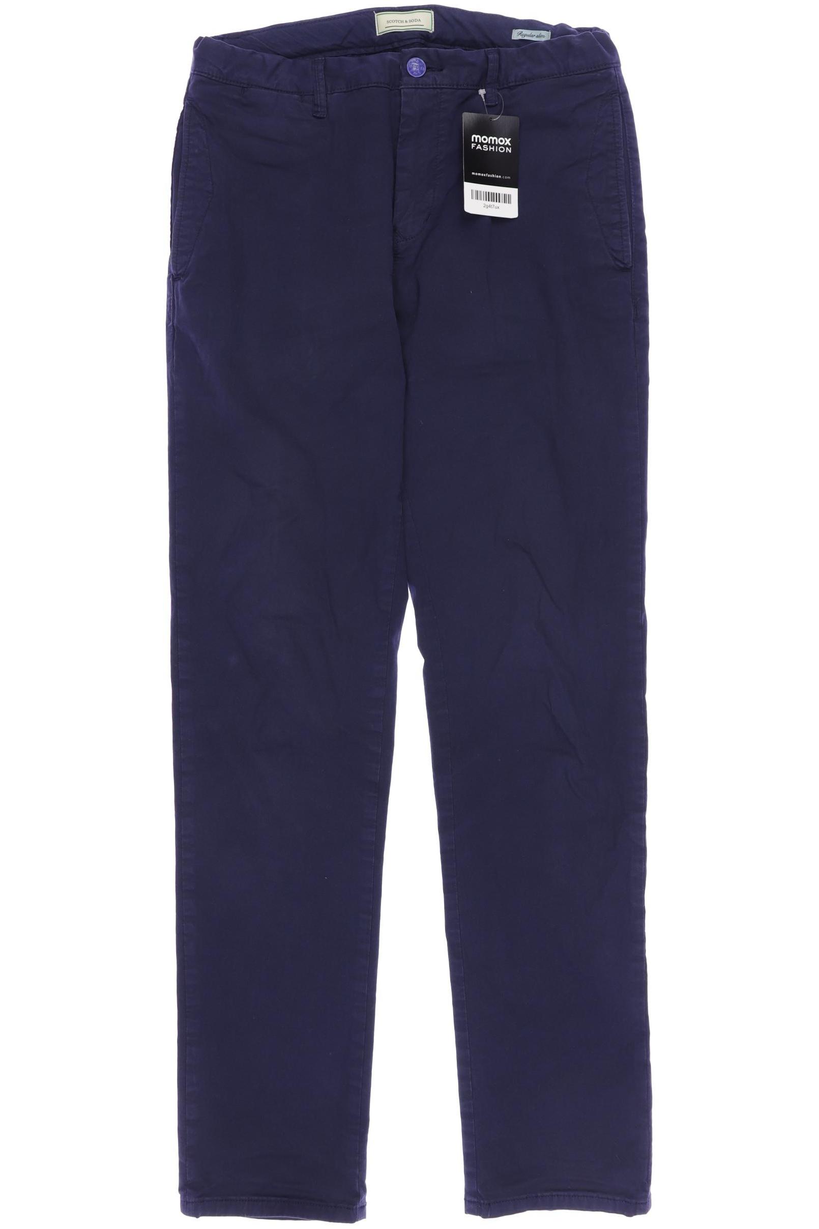 

Scotch & Soda Herren Stoffhose, marineblau, Gr. 176
