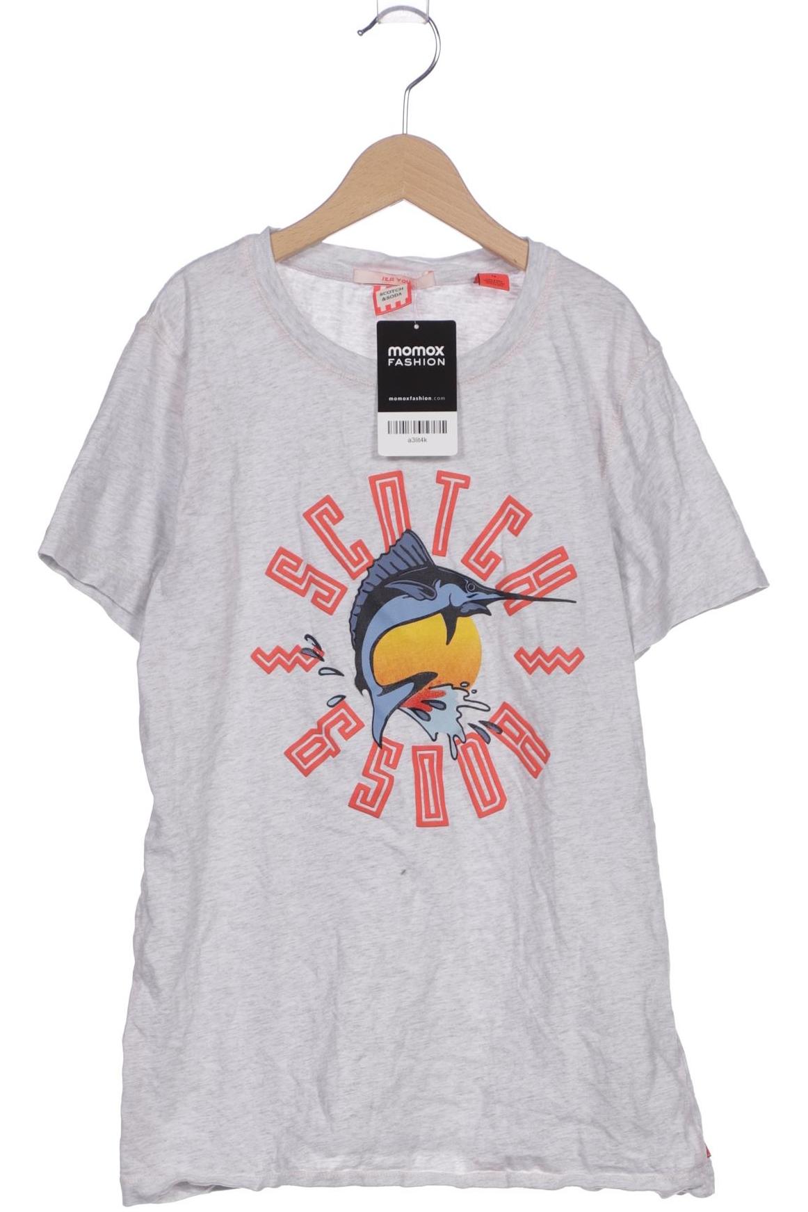 

Scotch & Soda Herren T-Shirt, grau, Gr. 164