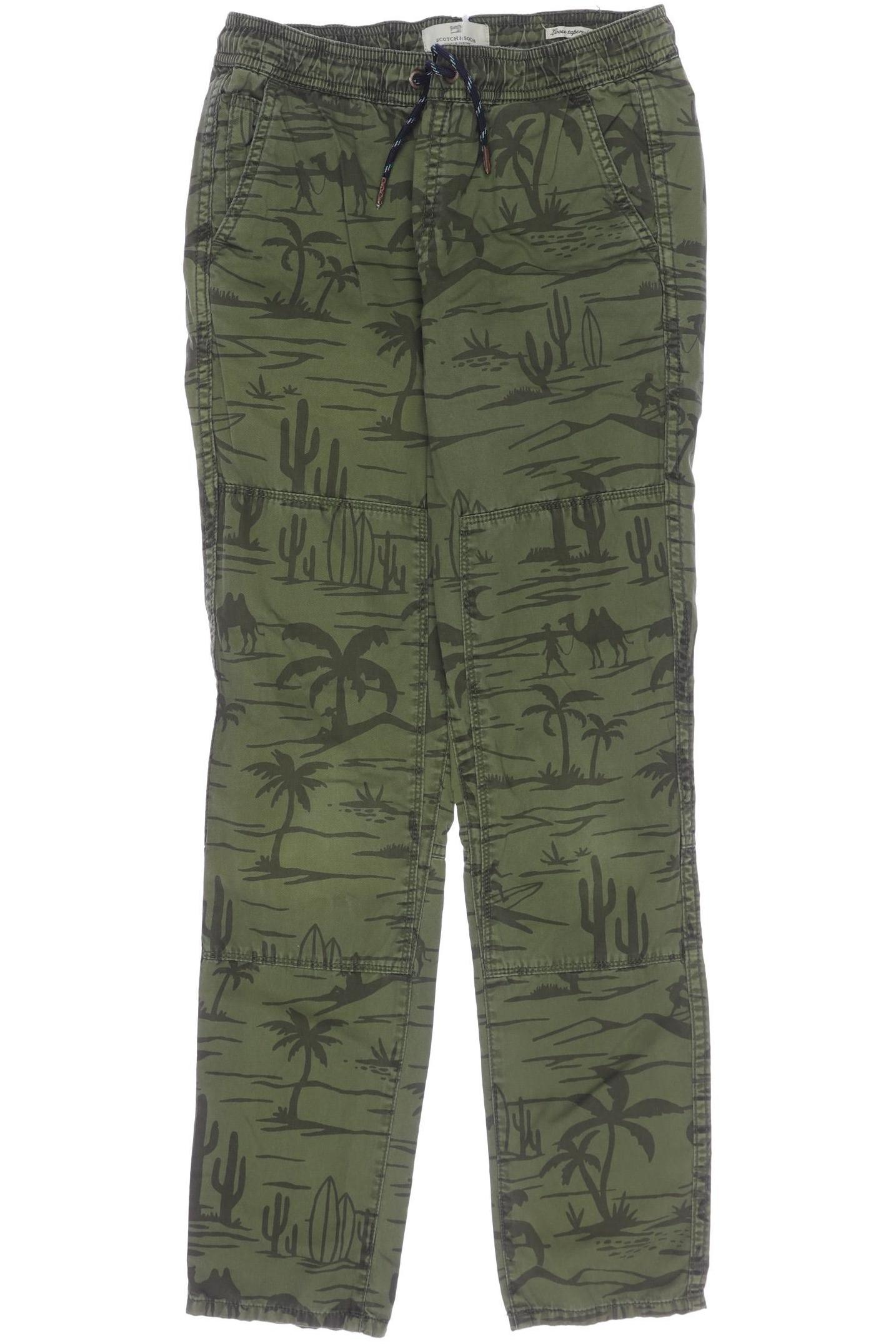 

Scotch & Soda Herren Stoffhose, grün, Gr. 152