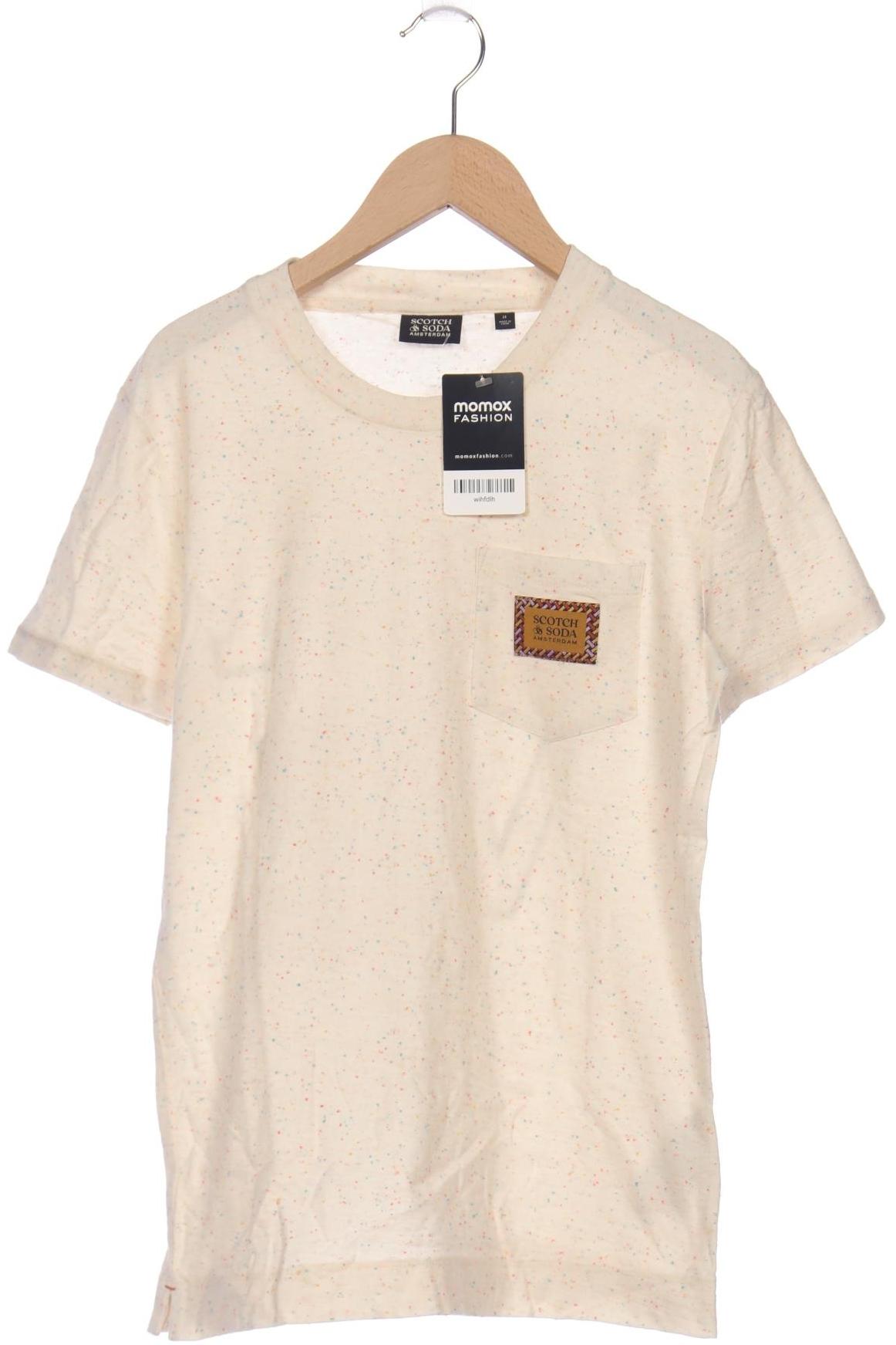 

Scotch & Soda Herren T-Shirt, cremeweiß, Gr. 164