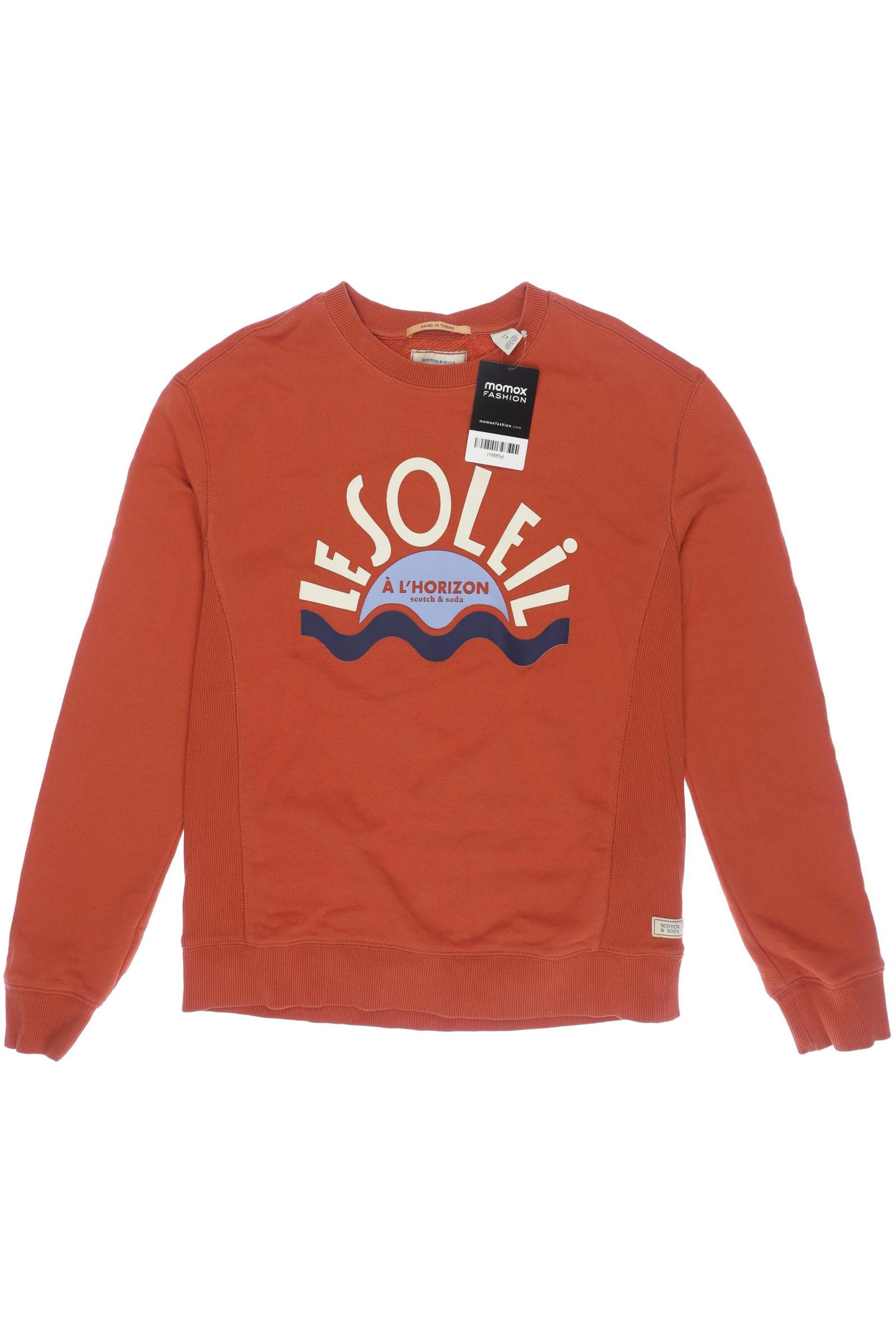 

Scotch & Soda Herren Hoodies & Sweater, orange, Gr. 164