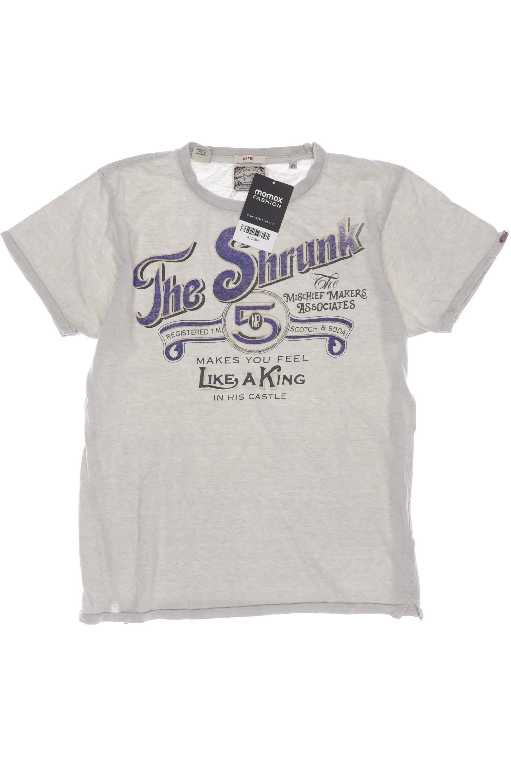 

Scotch & Soda Herren T-Shirt, grau, Gr. 152